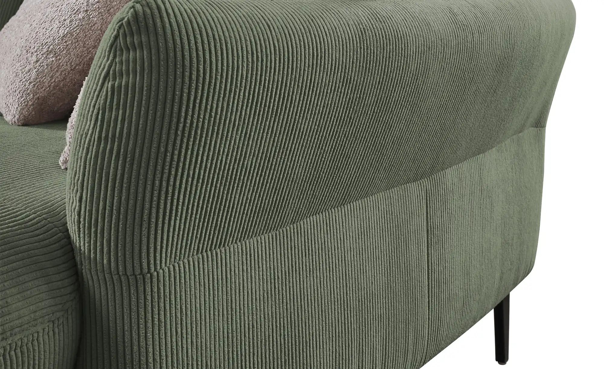 meinSofa Ecksofa Cord DANTE ¦ grün ¦ Maße (cm): B: 280 H: 91 T: 179 Polster günstig online kaufen