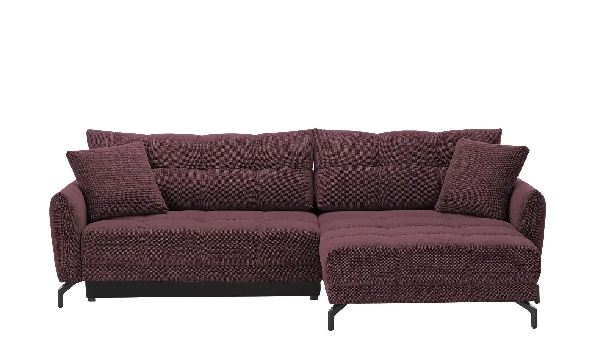 bobb Ecksofa   Casandra de Luxe ¦ rot ¦ Maße (cm): B: 284 H: 91 T: 191 Pols günstig online kaufen