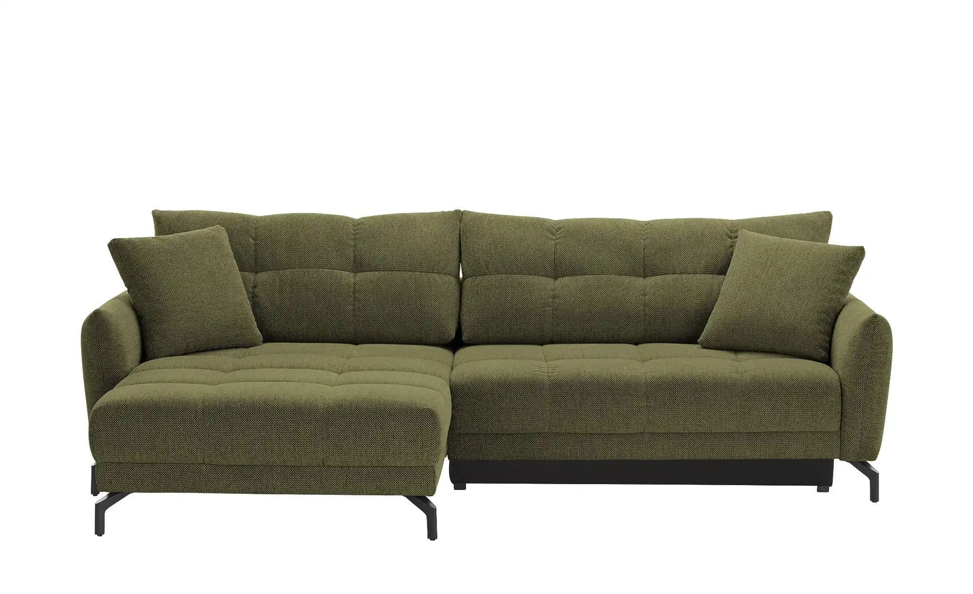 bobb Ecksofa   Casandra de Luxe ¦ grün ¦ Maße (cm): B: 284 H: 91 T: 191 Pol günstig online kaufen