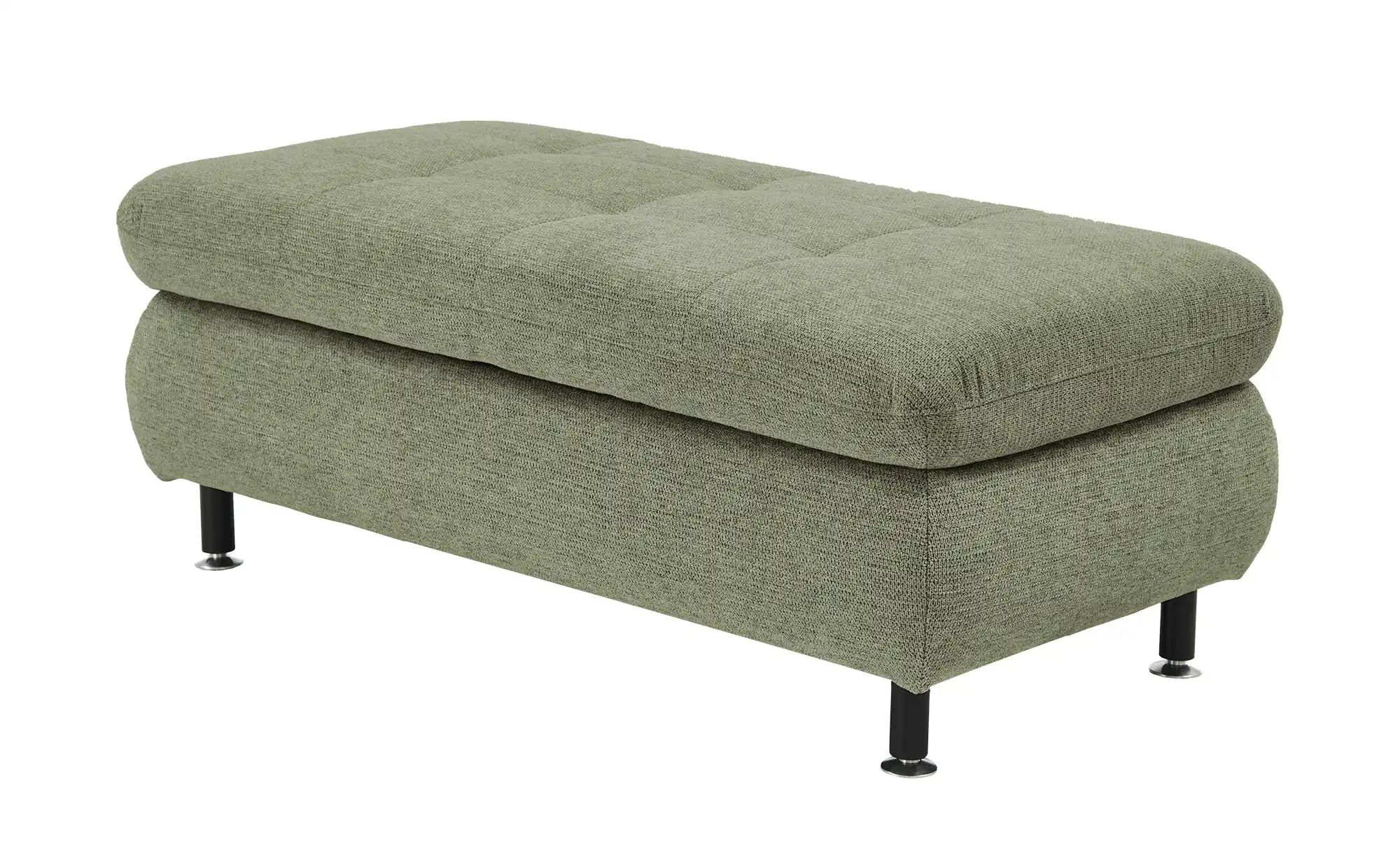 Lounge Collection Polsterhocker  Liora ¦ grün ¦ Maße (cm): B: 129 H: 47 T: günstig online kaufen