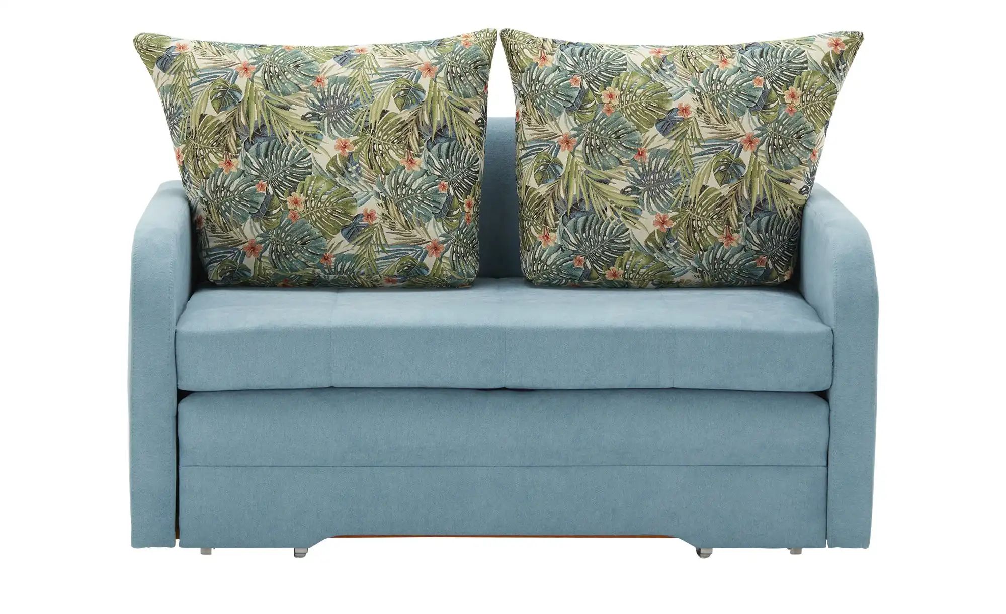 Schlafsofa  Iwo  ¦ blau ¦ Maße (cm): B: 136 H: 84 T: 94.0 Polstermöbel > So günstig online kaufen