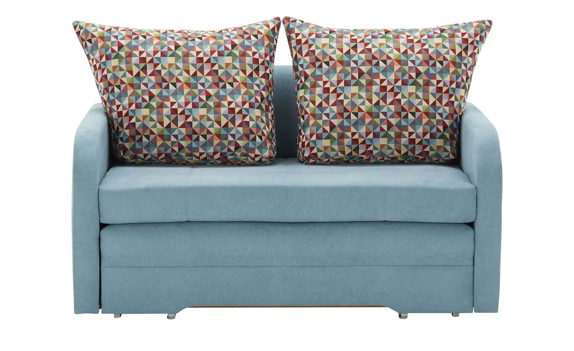 Schlafsofa  Iwo ¦ blau ¦ Maße (cm): B: 136 H: 84 T: 94 Polstermöbel > Sofas günstig online kaufen