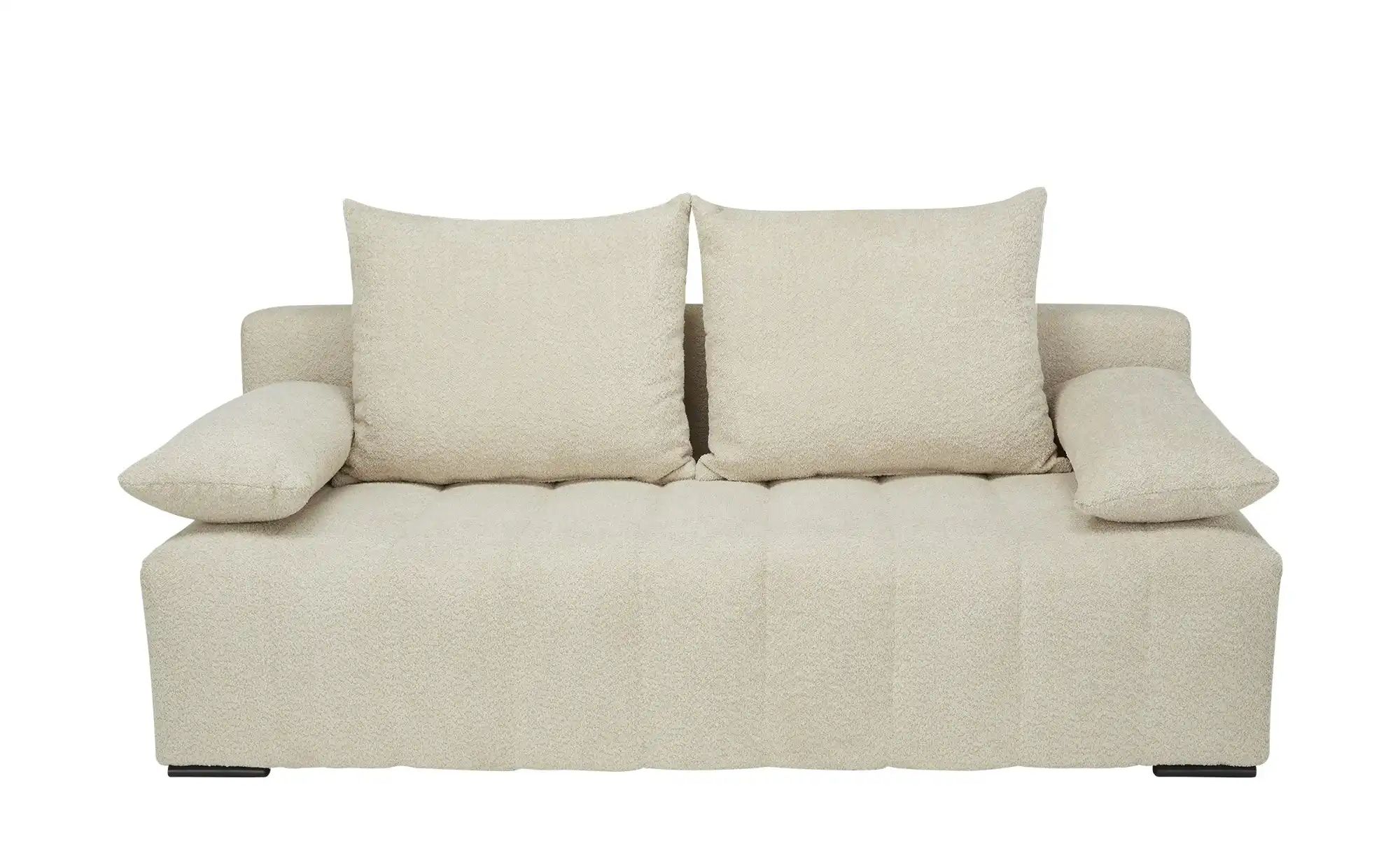 Schlafsofa  Milara ¦ creme ¦ Maße (cm): B: 199 H: 100 T: 96 Polstermöbel > günstig online kaufen