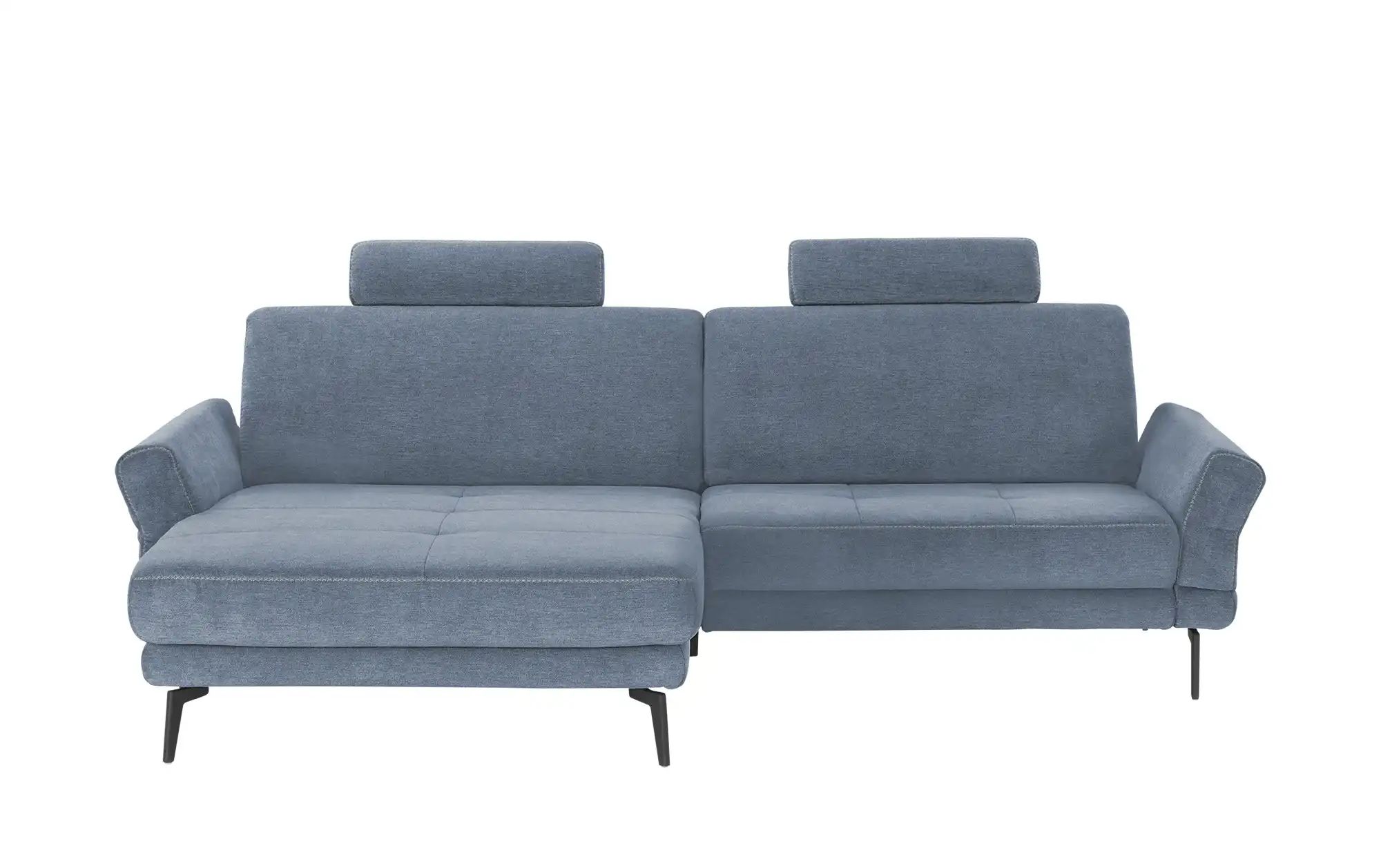 meinSofa Ecksofa  Mike ¦ blau ¦ Maße (cm): B: 251 H: 86 T: 216 Polstermöbel günstig online kaufen