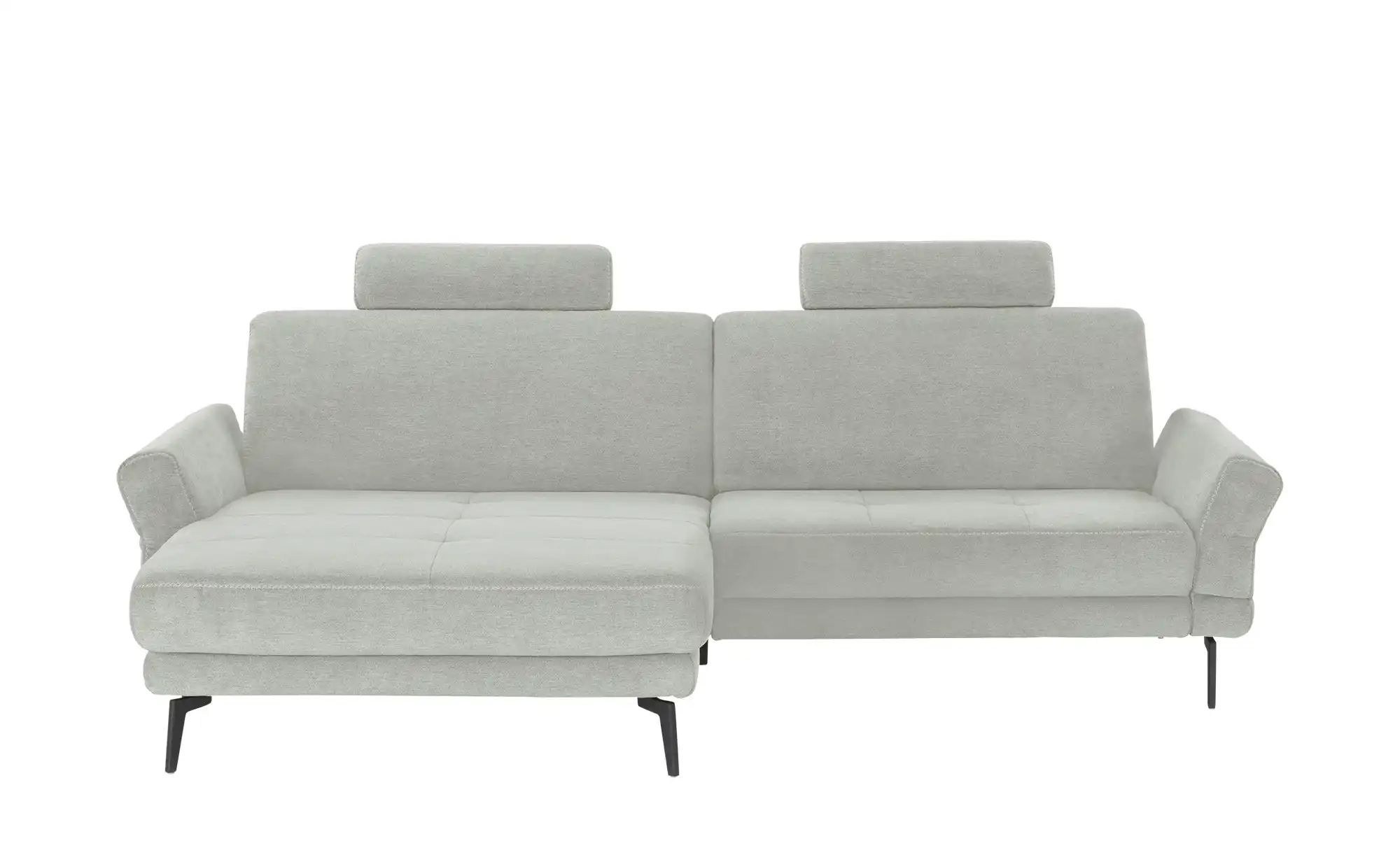 meinSofa Ecksofa  Mike ¦ silber ¦ Maße (cm): B: 251 H: 86 T: 216 Polstermöb günstig online kaufen