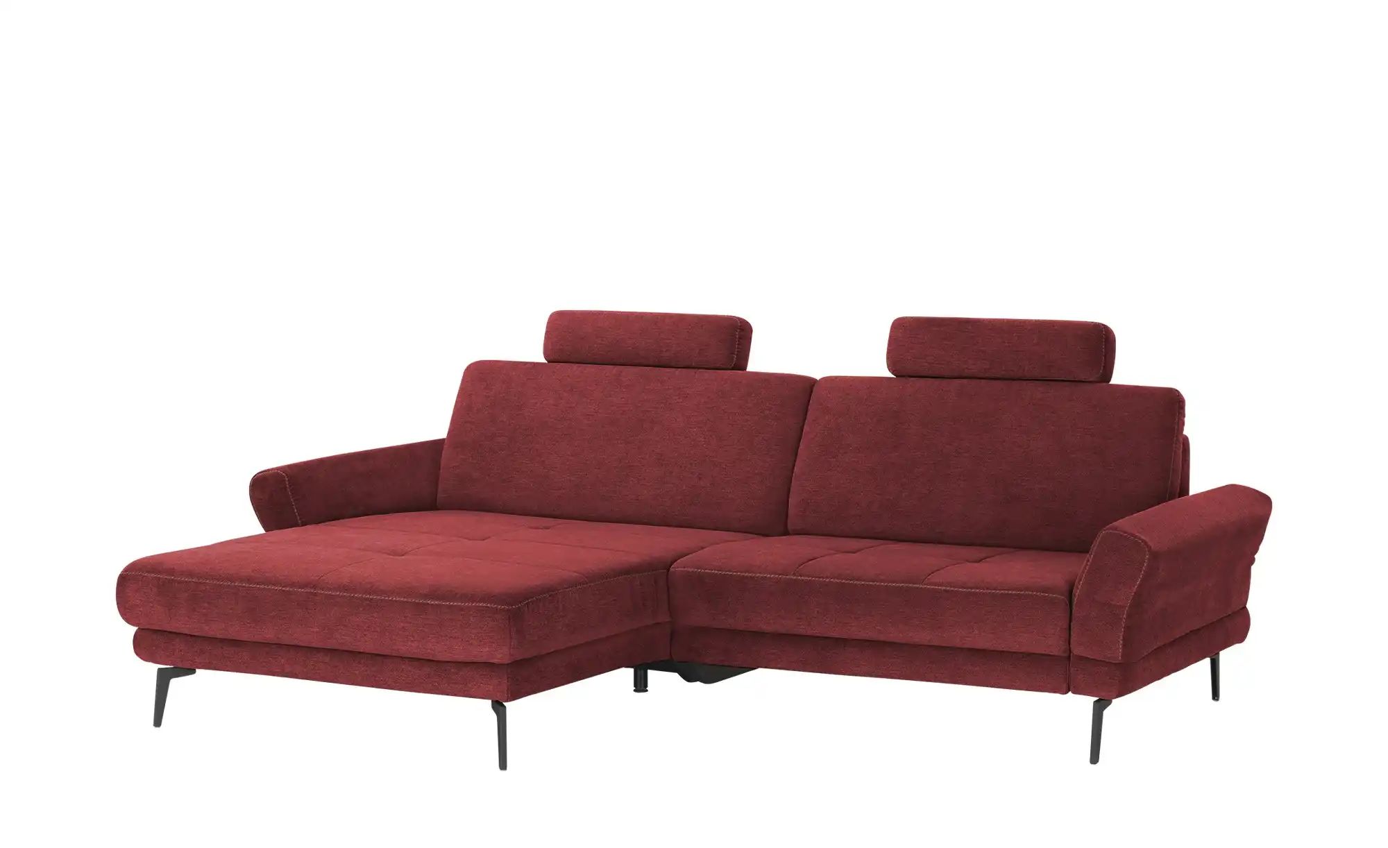 meinSofa Ecksofa  Mike ¦ rot ¦ Maße (cm): B: 251 H: 86 T: 216 Polstermöbel günstig online kaufen