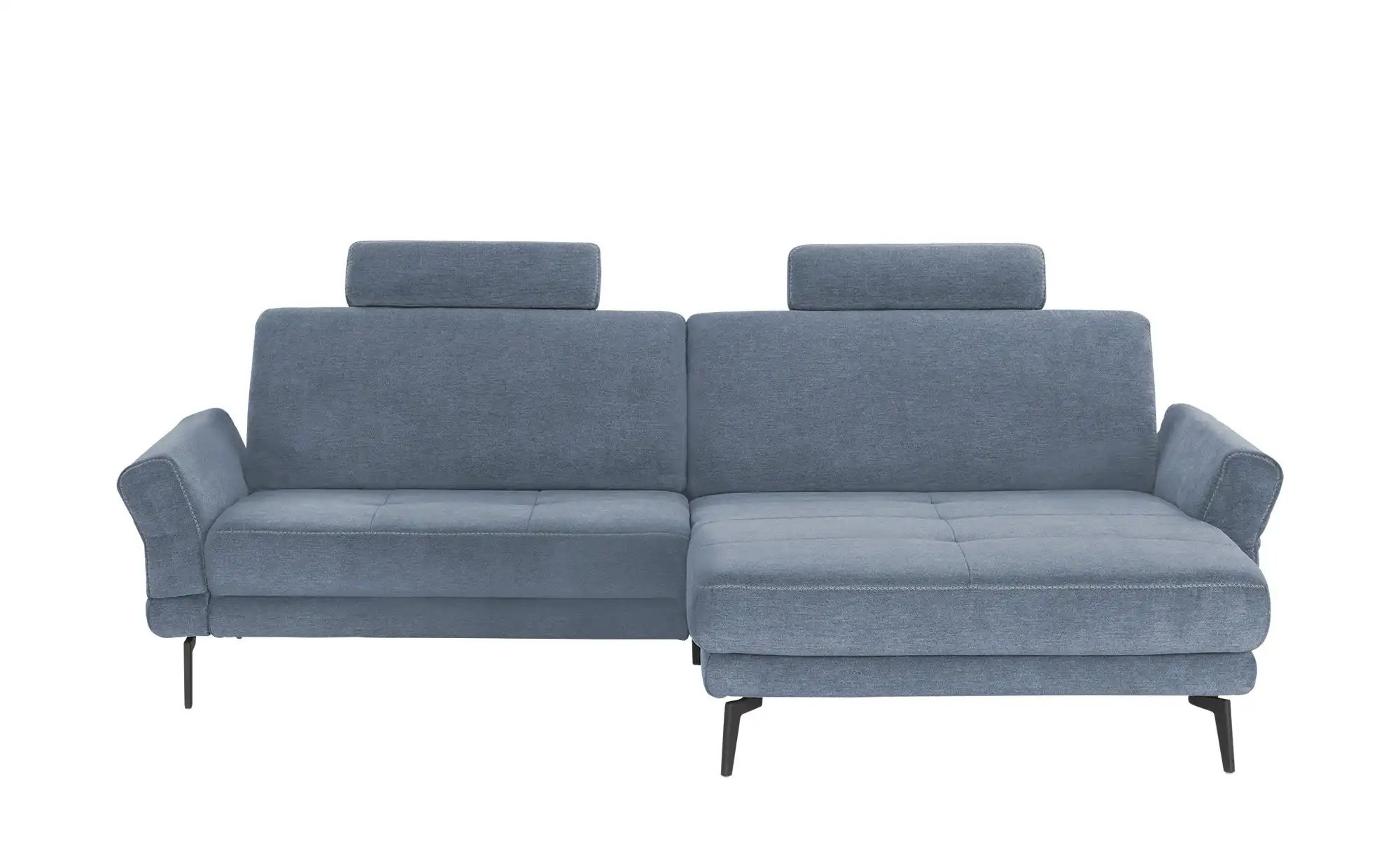 meinSofa Ecksofa  Mike ¦ blau ¦ Maße (cm): B: 251 H: 86 T: 216 Polstermöbel günstig online kaufen