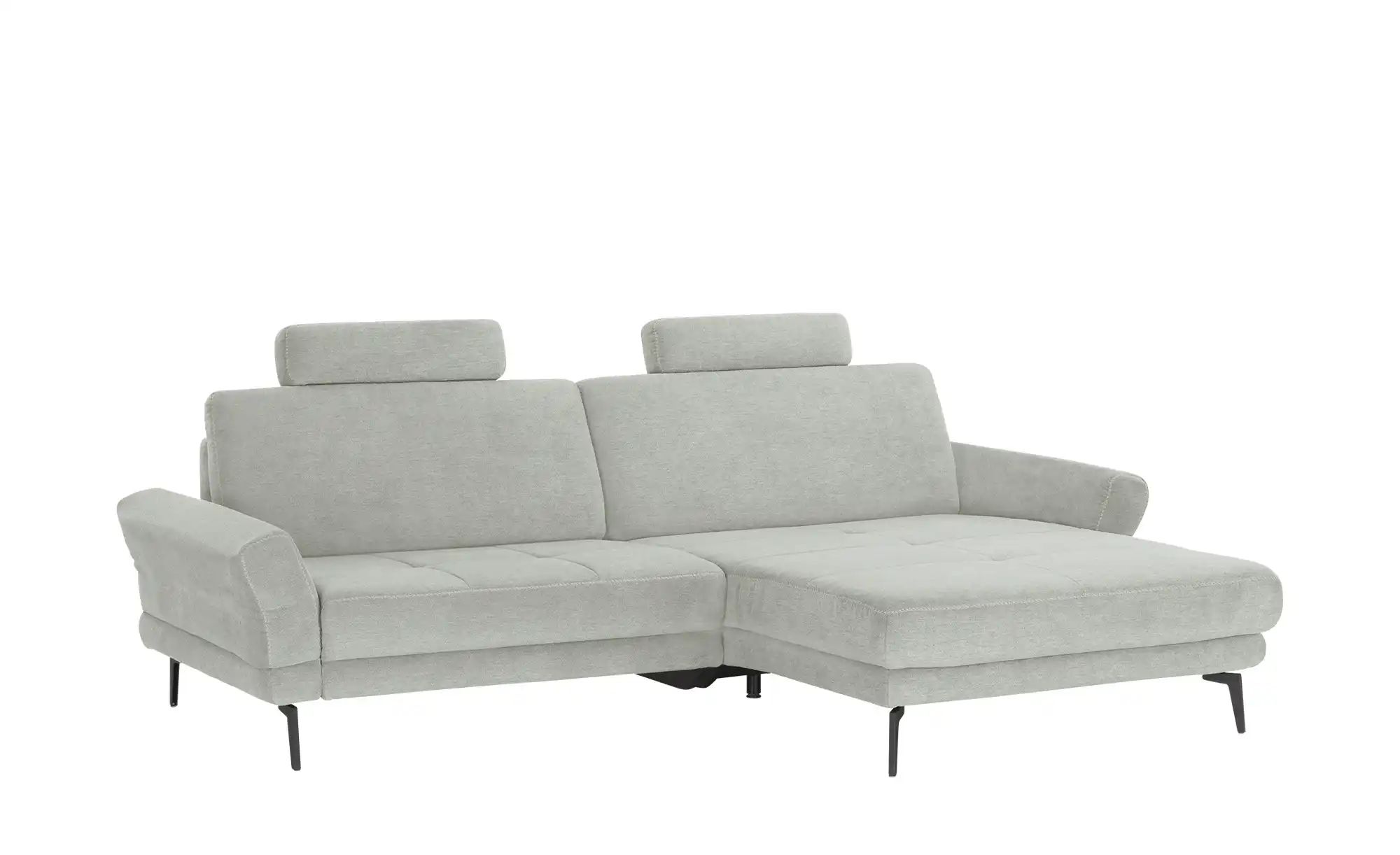 meinSofa Ecksofa  Mike ¦ silber ¦ Maße (cm): B: 251 H: 86 T: 216.0 Polsterm günstig online kaufen