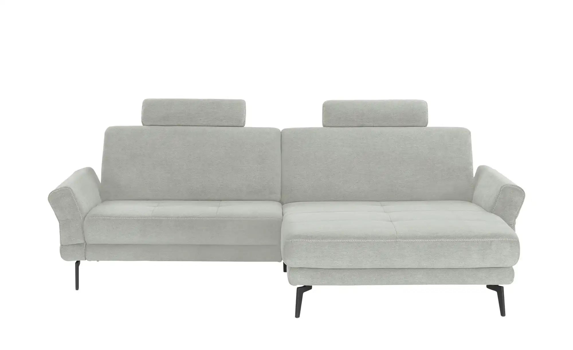 meinSofa Ecksofa  Mike ¦ silber ¦ Maße (cm): B: 251 H: 86 T: 216 Polstermöb günstig online kaufen