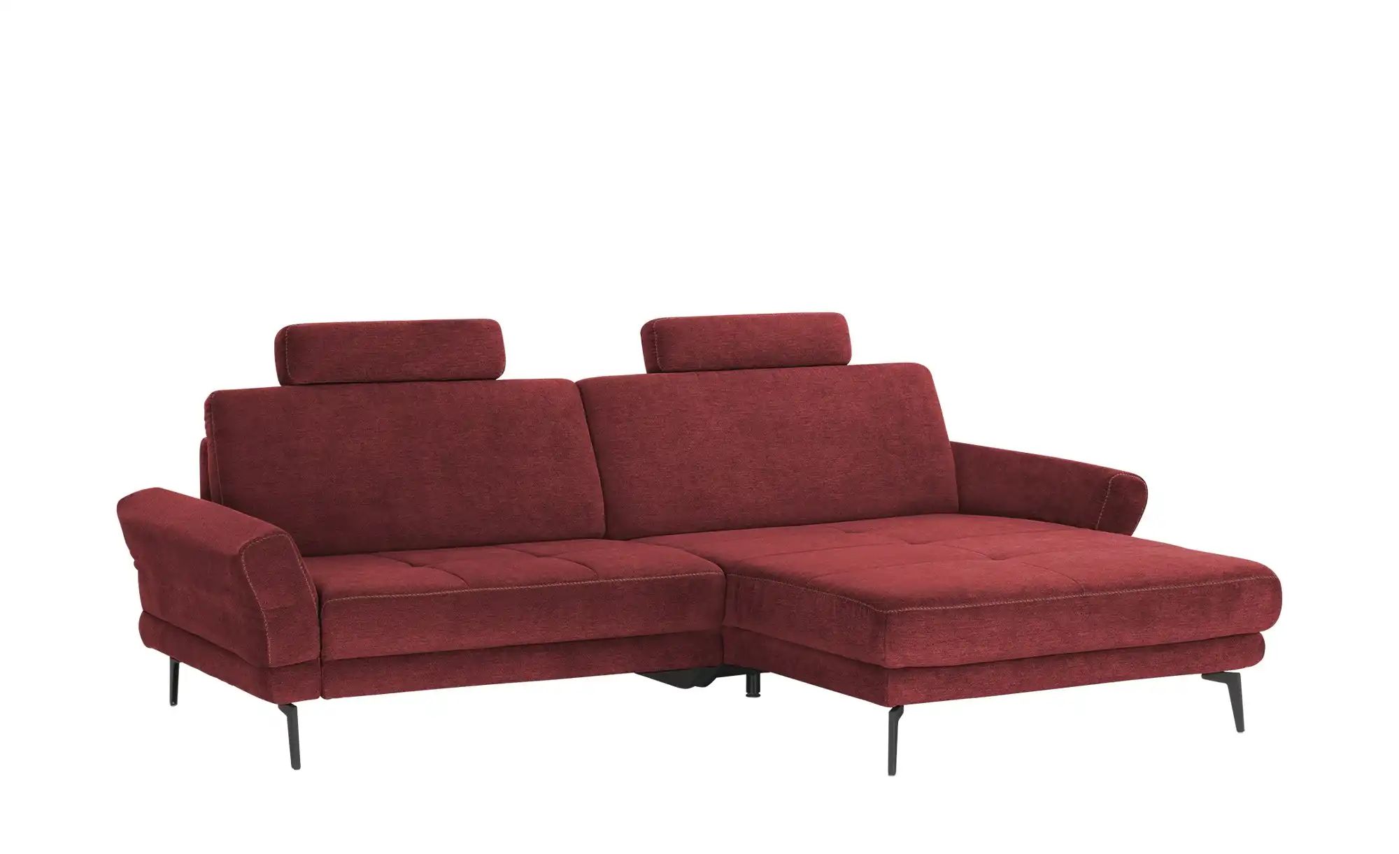 meinSofa Ecksofa  Mike ¦ rot ¦ Maße (cm): B: 251 H: 86 T: 216 Polstermöbel günstig online kaufen