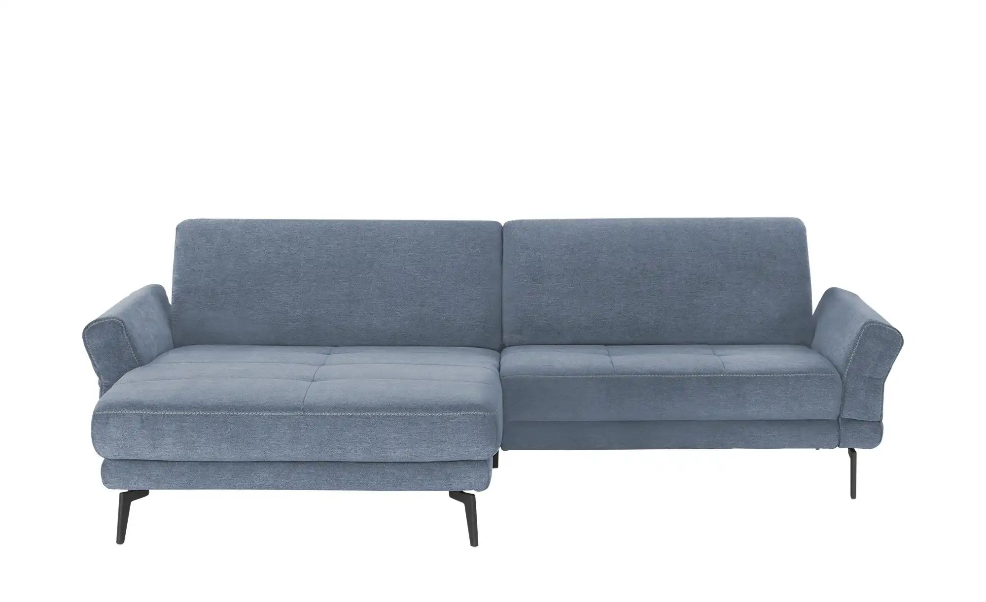 meinSofa Ecksofa  Mike ¦ blau ¦ Maße (cm): B: 251 H: 86 T: 180 Polstermöbel günstig online kaufen