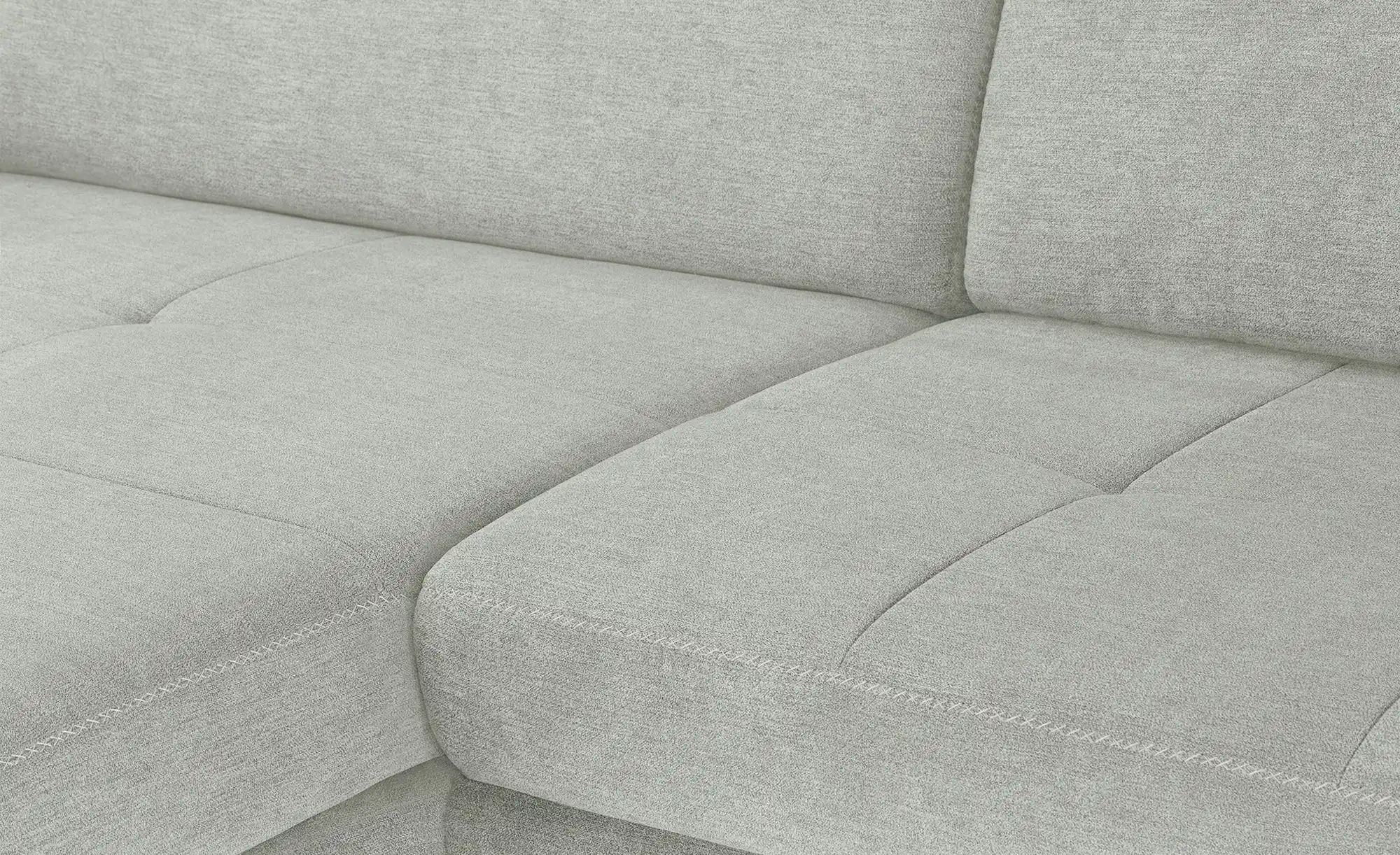 Thumbnail - meinSofa Ecksofa  Mike ¦ silber ¦ Maße (cm): B: 251 H: 86 T: 180.0 Polstermöbel > Sofas > 3-Sitzer - Höffner