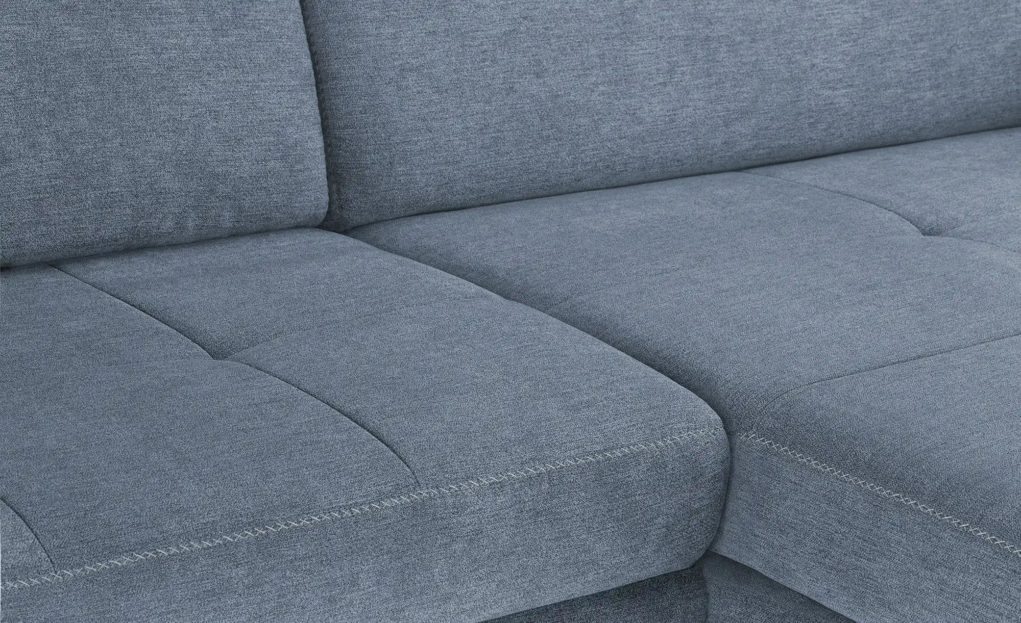 Thumbnail - meinSofa Ecksofa Mike ¦ blau ¦ Maße (cm): B: 251 H: 86 T: 180.0 Polstermöbel > Sofas > Ecksofas - Höffner