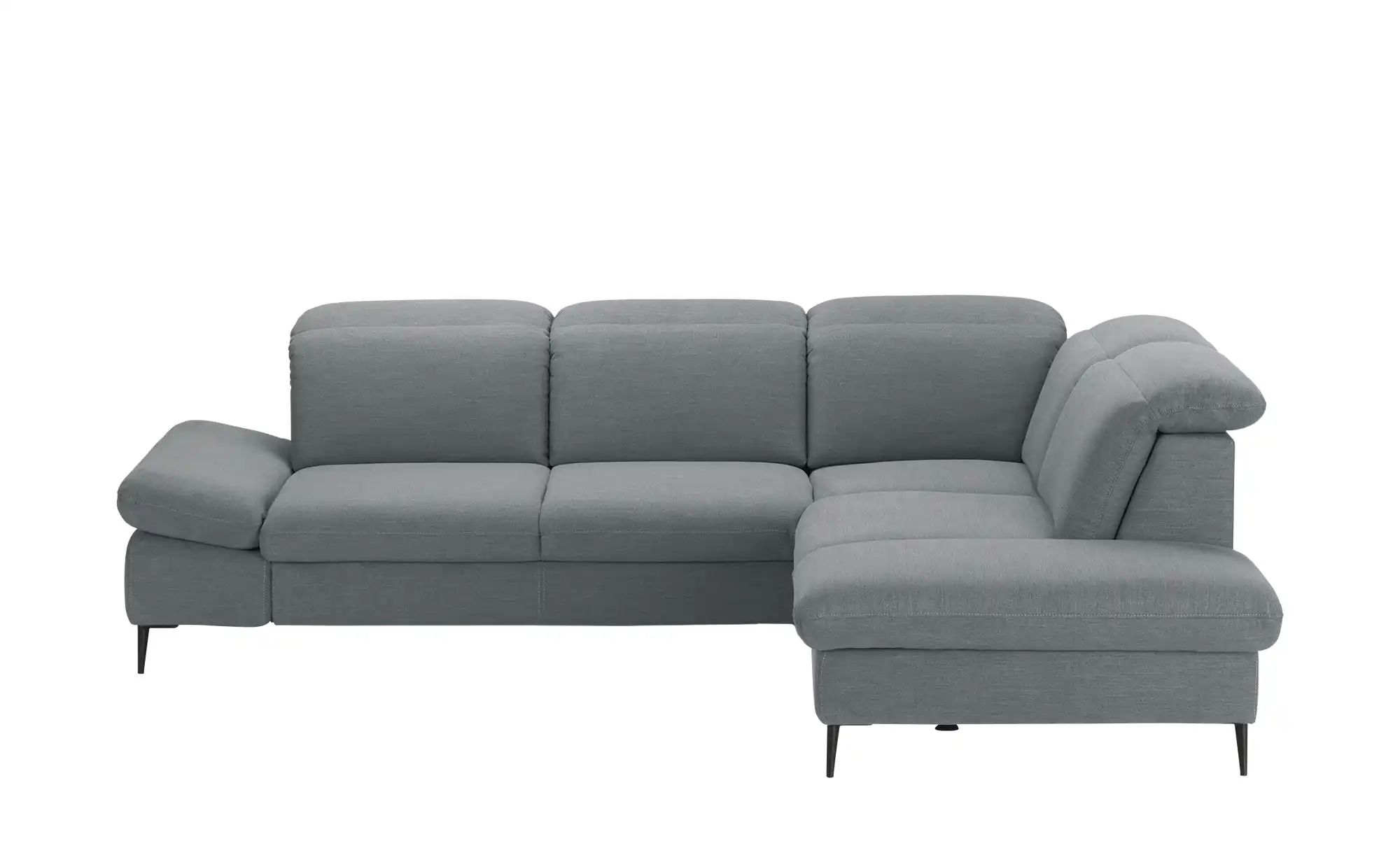 uno Ecksofa  Serra ¦ grau ¦ Maße (cm): B: 268 H: 81 T: 215 Polstermöbel > S günstig online kaufen