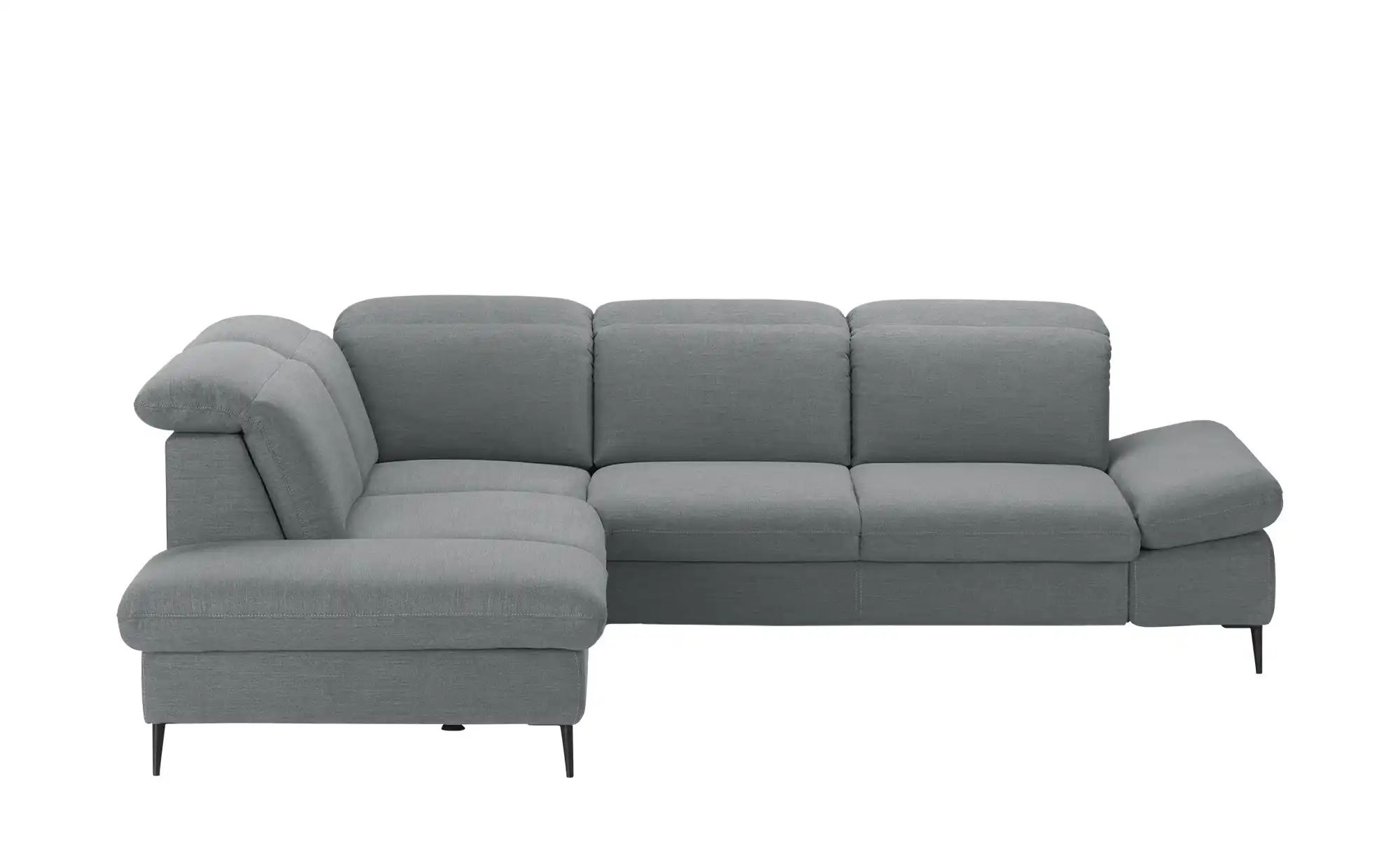 uno Ecksofa  Serra ¦ grau ¦ Maße (cm): B: 268 H: 81 T: 215 Polstermöbel > S günstig online kaufen