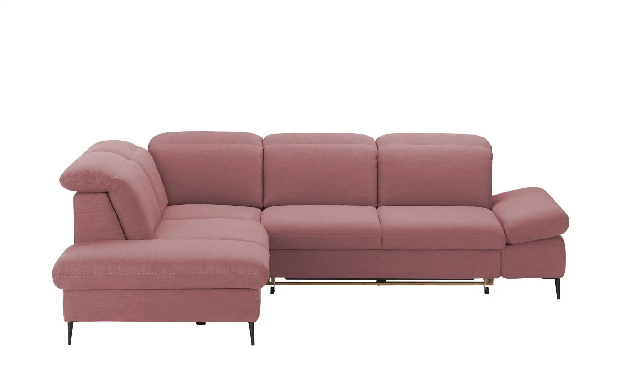 uno Ecksofa  Serra ¦ rosa/pink ¦ Maße (cm): B: 268 H: 81 T: 215 Polstermöbe günstig online kaufen