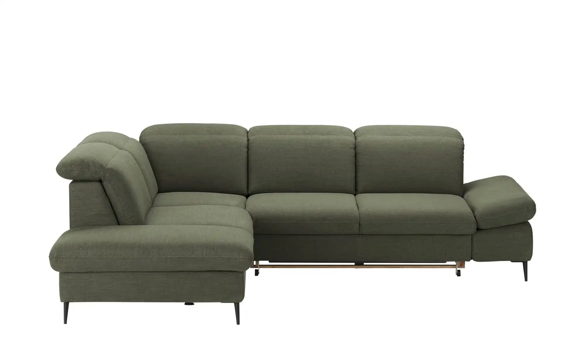 uno Ecksofa  Serra ¦ grün ¦ Maße (cm): B: 268 H: 81 T: 215 Polstermöbel > S günstig online kaufen