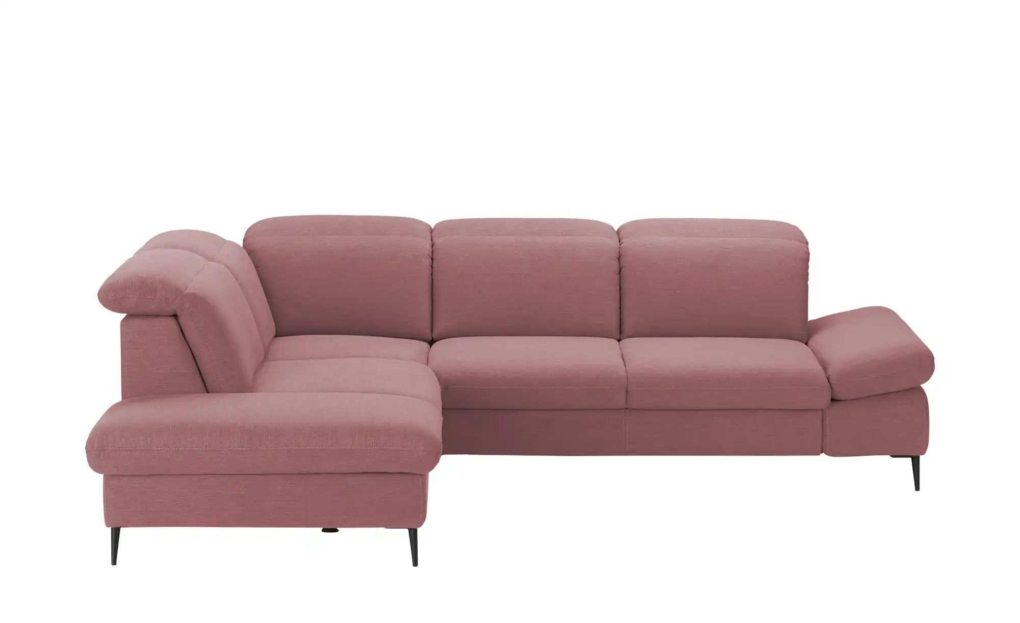 uno Ecksofa  Serra ¦ rosa/pink ¦ Maße (cm): B: 268 H: 81 T: 215 Polstermöbe günstig online kaufen