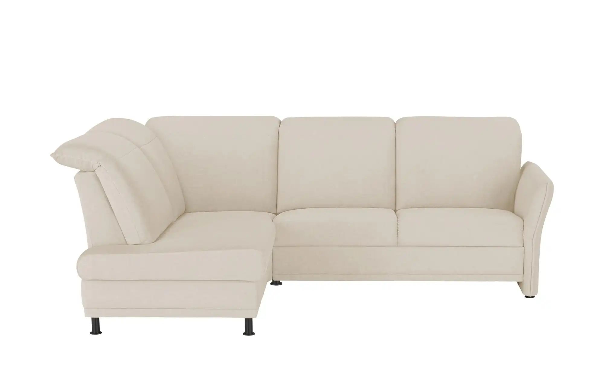 Polstermöbel Oelsa Ecksofa  Mallorca ¦ creme ¦ Maße (cm): B: 258 H: 92 T: 1 günstig online kaufen