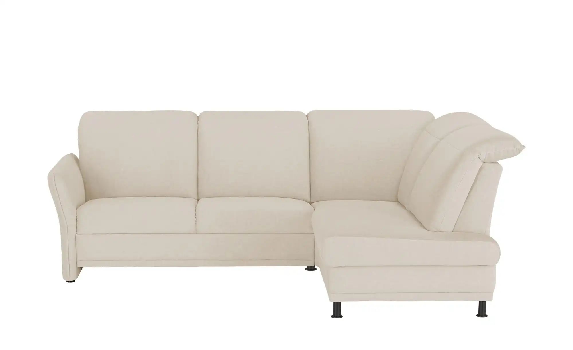 Polstermöbel Oelsa Ecksofa  Mallorca ¦ creme ¦ Maße (cm): B: 258 H: 92 T: 1 günstig online kaufen