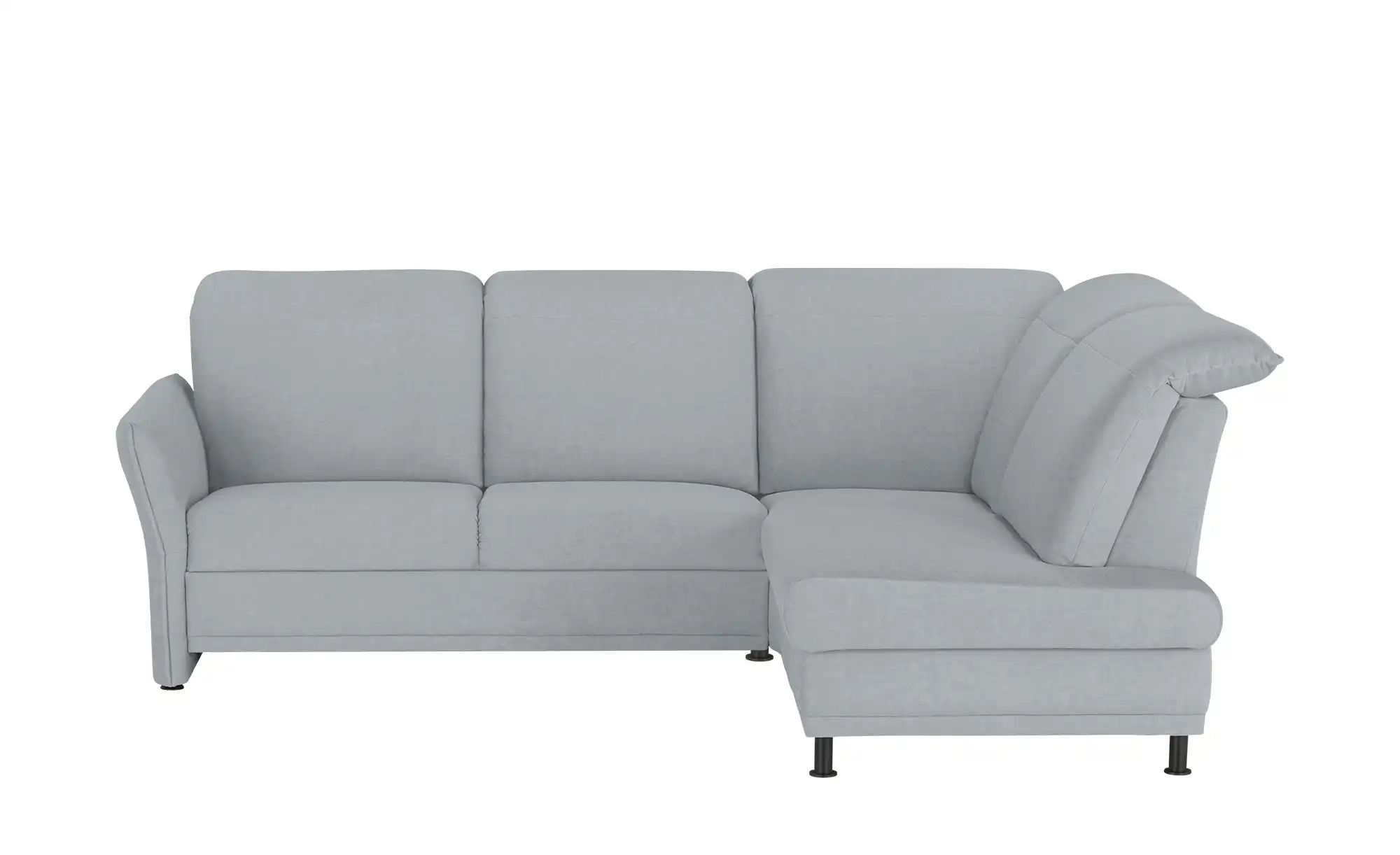 Polstermöbel Oelsa Ecksofa  Mallorca ¦ grau ¦ Maße (cm): B: 258 H: 92 T: 19 günstig online kaufen