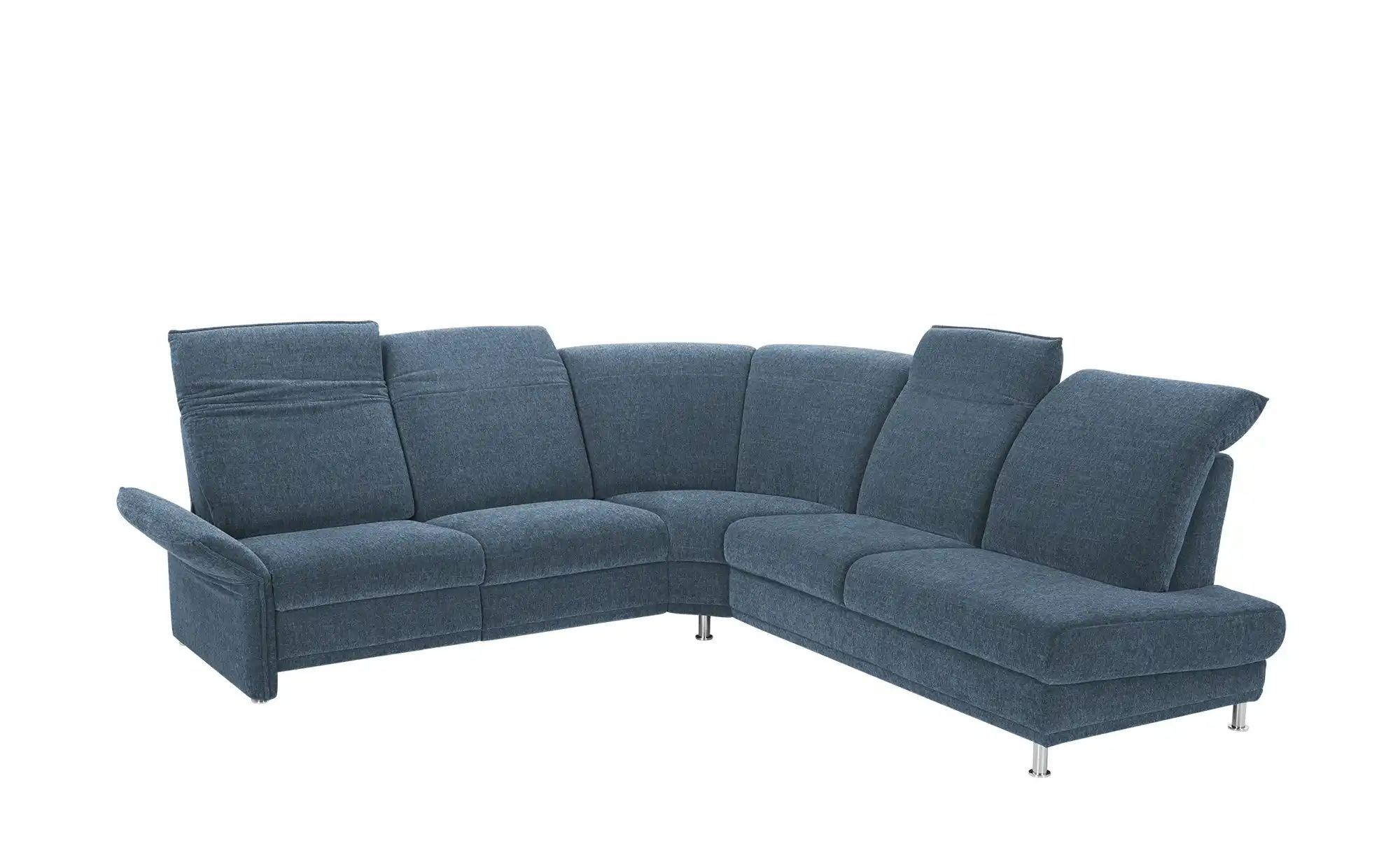 Polstermöbel Oelsa Ecksofa  Mallorca ¦ blau ¦ Maße (cm): B: 267 H: 92 T: 27 günstig online kaufen