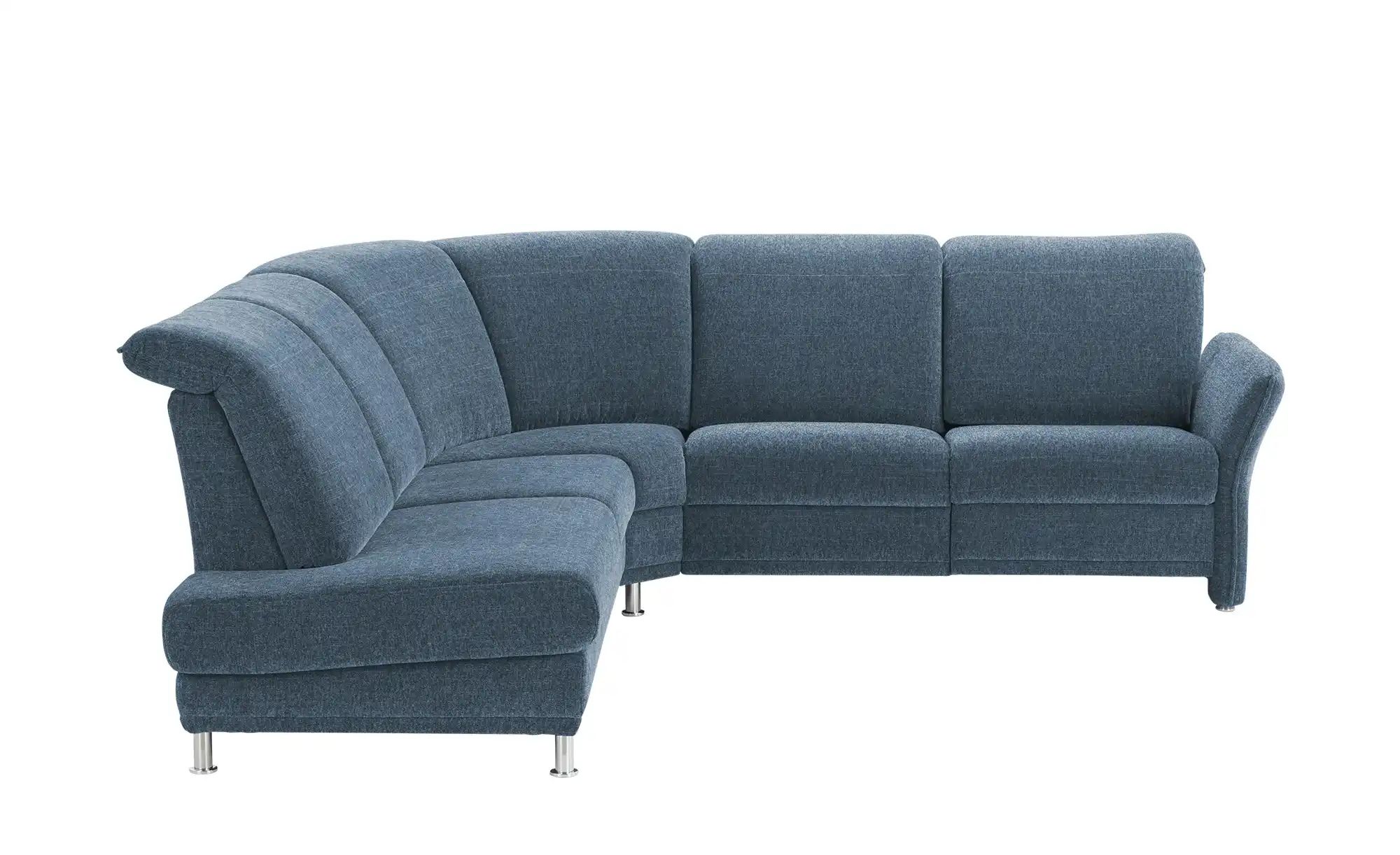 Polstermöbel Oelsa Ecksofa  Mallorca ¦ blau ¦ Maße (cm): B: 267 H: 92 T: 27 günstig online kaufen