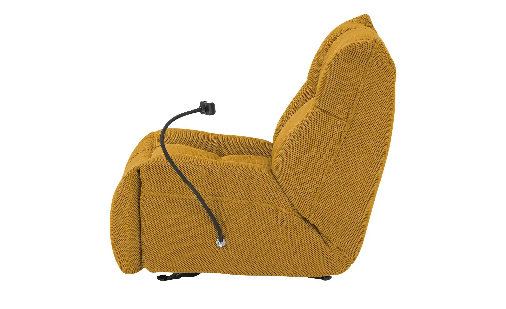 Thumbnail - uno Sessel Relaxfunktion Tokyo ¦ gelb ¦ Maße (cm): B: 83 H: 91 T: 106.0 Polstermöbel > Sessel > Relaxsessel - Höffner