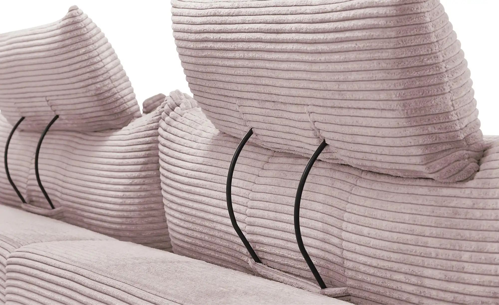 bobb Ecksofa mit trendigem Cordbezug Hella ¦ rosa/pink ¦ Maße (cm): B: 303 günstig online kaufen