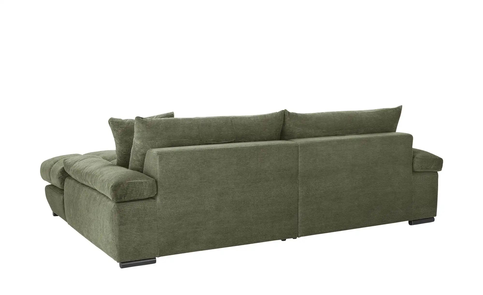 Thumbnail - bobb Ecksofa mit trendigem Cordbezug Hella ¦ grün ¦ Maße (cm): B: 303 H: 96 T: 203.0 Polstermöbel > Sofas > 3-Sitzer - H...