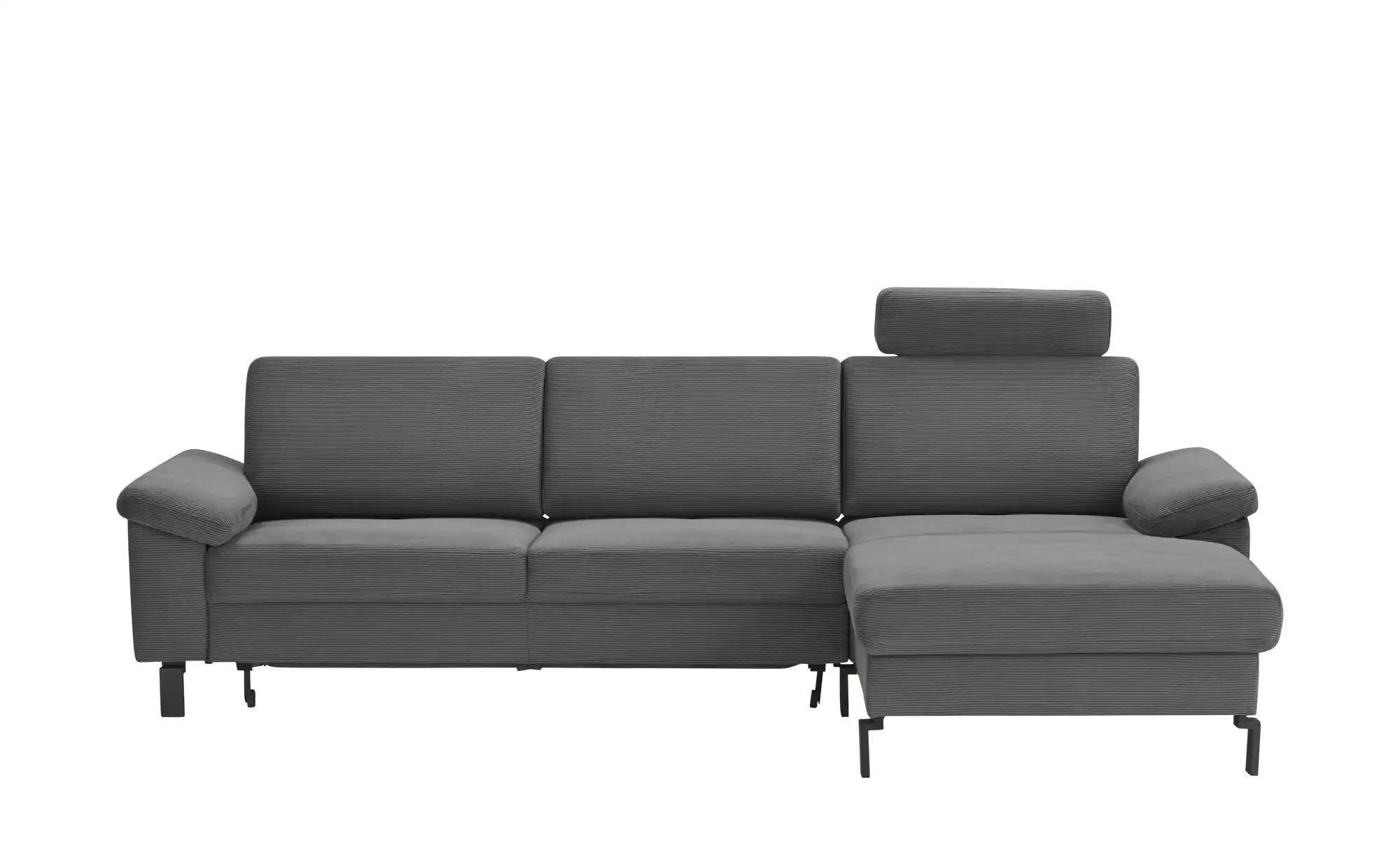 Max Schelling Ecksofa Feincord Maximum Move ¦ grau ¦ Maße (cm): B: 284 H: 8 günstig online kaufen