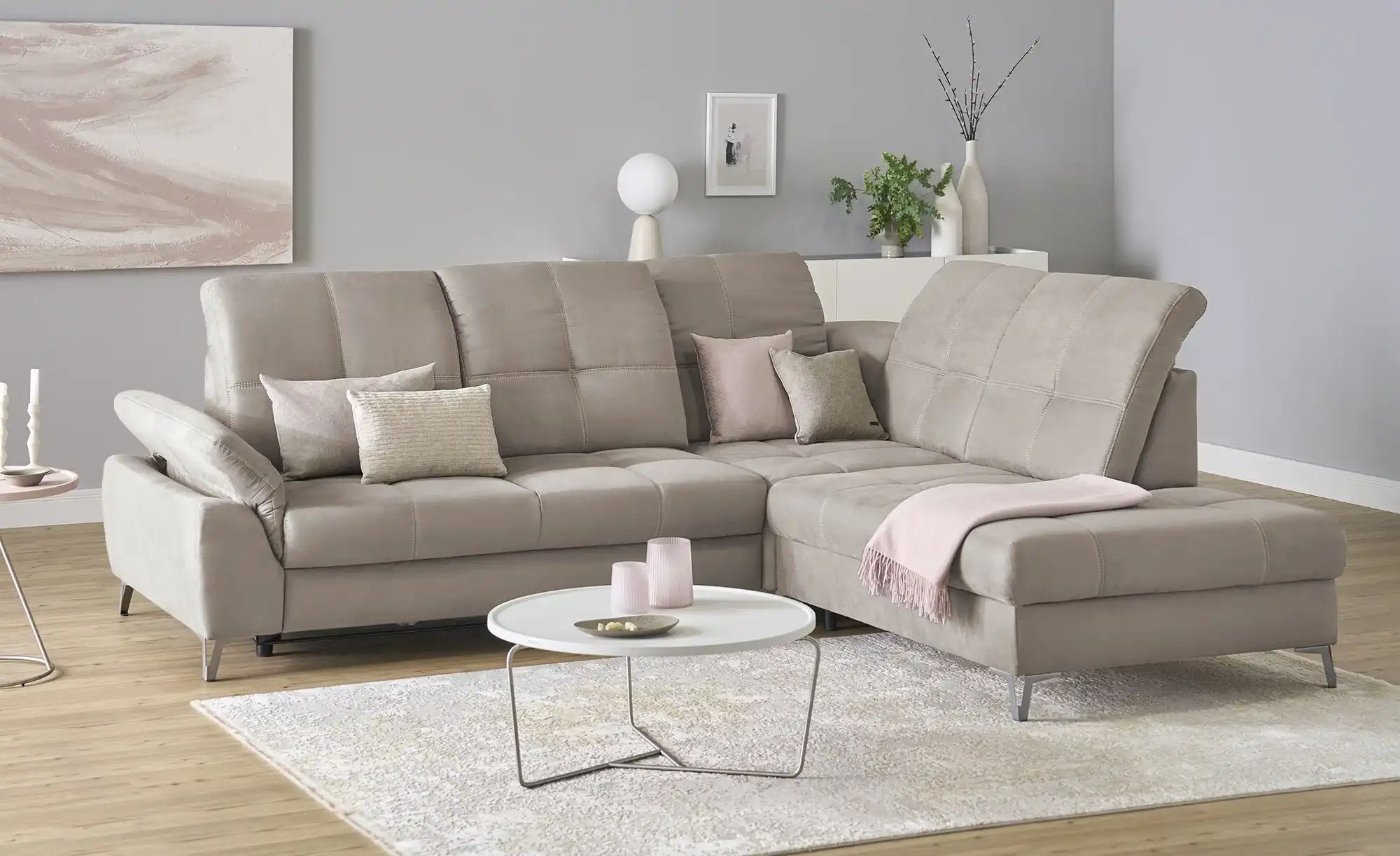 Thumbnail - medium Ecksofa Planova II ¦ beige ¦ Maße (cm): B: 282 H: 114 T: 241.0 Polstermöbel > Sofas > Ecksofas - Höffner