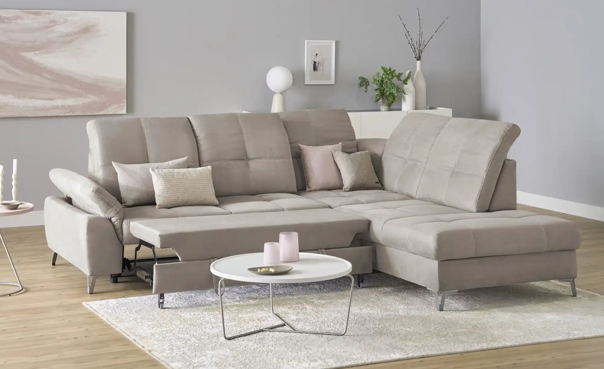 Thumbnail - medium Ecksofa Planova II ¦ beige ¦ Maße (cm): B: 282 H: 114 T: 241.0 Polstermöbel > Sofas > Ecksofas - Höffner