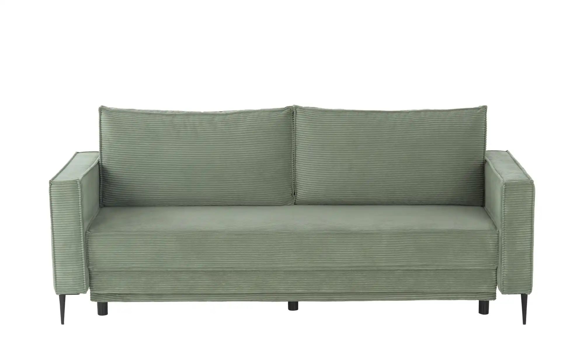 Schlafsofa  Teresina ¦ grün ¦ Maße (cm): B: 222 H: 93 T: 98.0 Polstermöbel günstig online kaufen