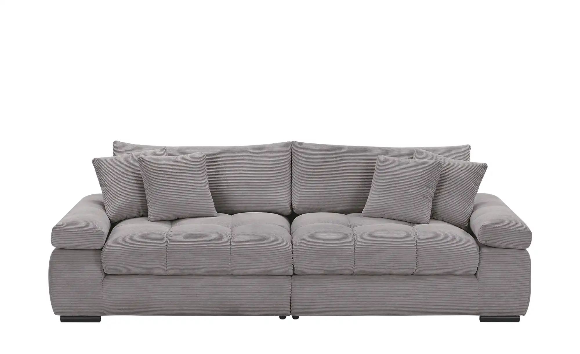 bobb Big Sofa  Hella ¦ grau ¦ Maße (cm): B: 262 H: 96 T: 140 Polstermöbel > günstig online kaufen