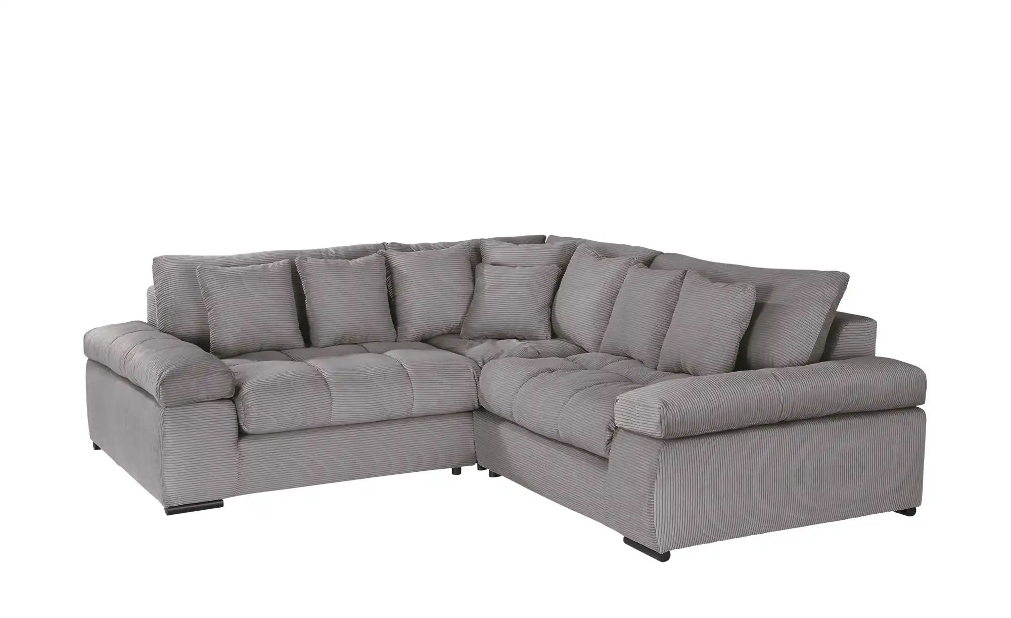 Thumbnail - bobb Ecksofa  Hella ¦ grau ¦ Maße (cm): B: 284 H: 96 T: 284.0 Polstermöbel > Sofas > 3-Sitzer - Höffner
