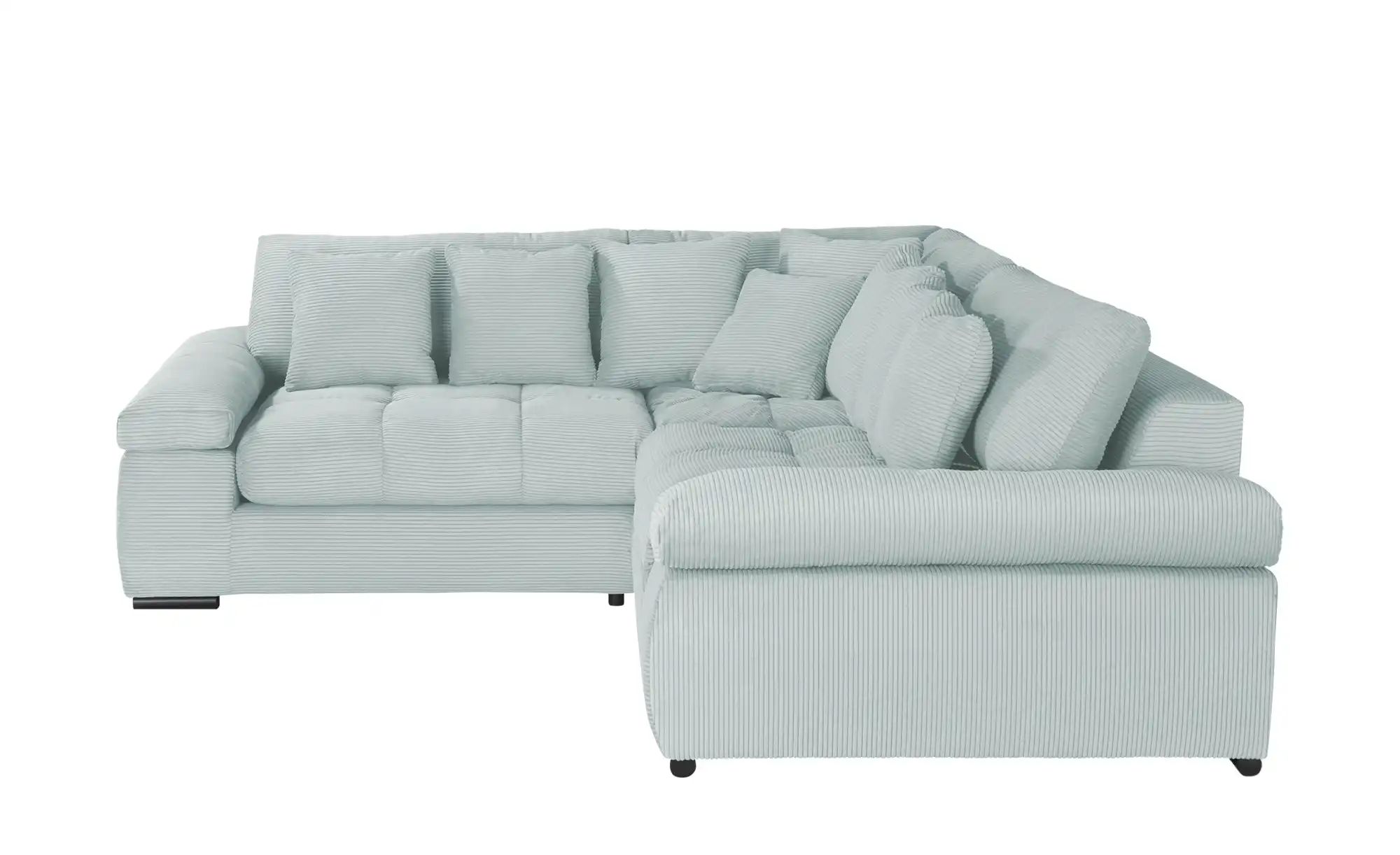 bobb Ecksofa  Hella ¦ blau ¦ Maße (cm): B: 284 H: 96 T: 284 Polstermöbel > günstig online kaufen