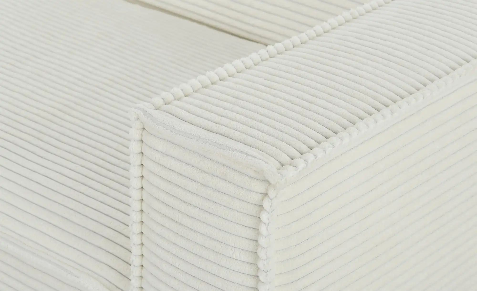 uno Einzelsofa aus Cord Aurelion ¦ creme Polstermöbel > Sofas > 3-Sitzer - günstig online kaufen