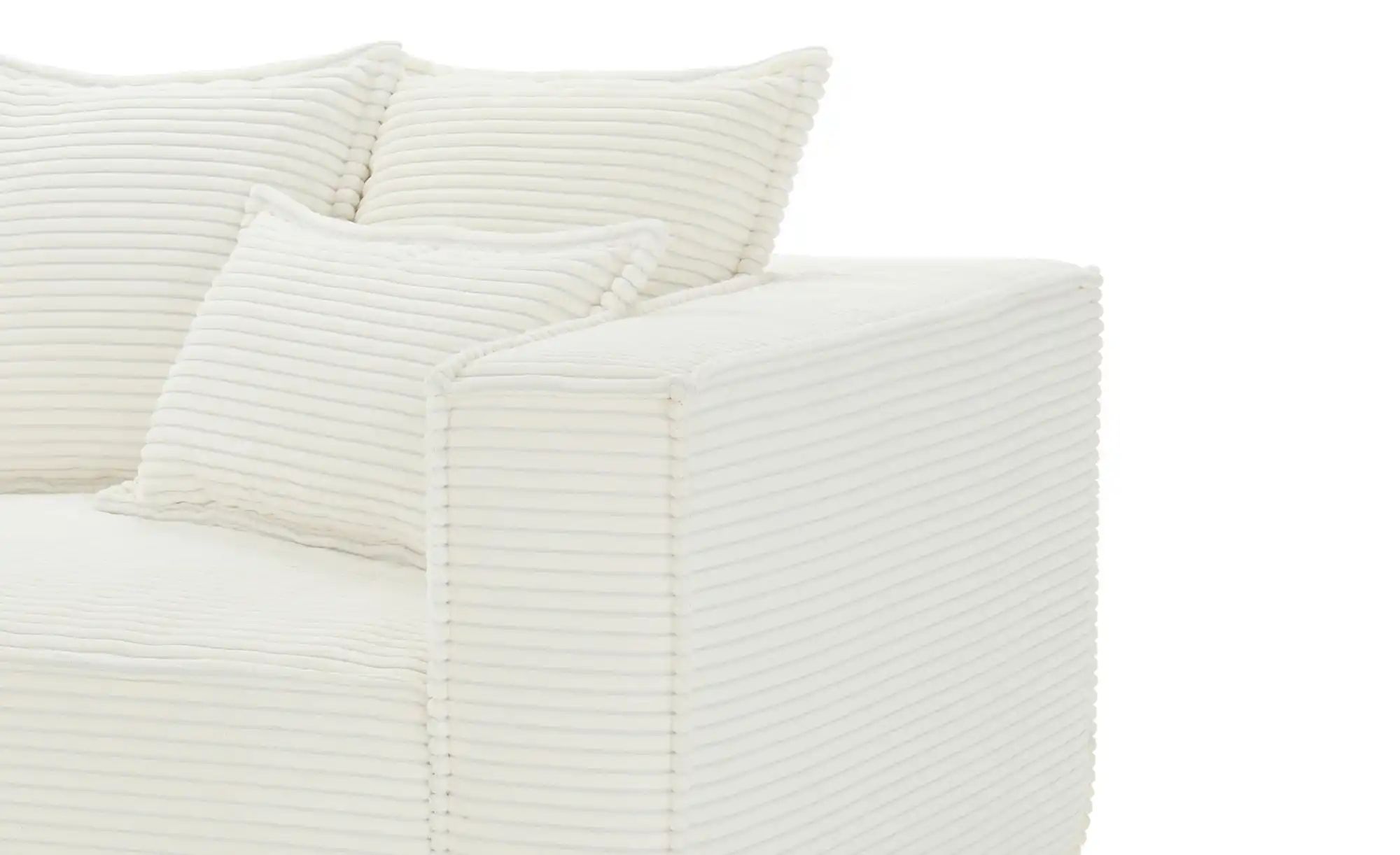 Thumbnail - uno Einzelsofa aus Cord Aurelion ¦ creme Polstermöbel > Sofas > 3-Sitzer - Höffner
