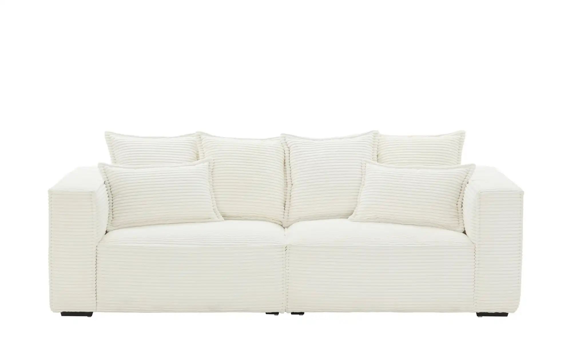 uno Einzelsofa aus Cord Aurelion ¦ creme Polstermöbel > Sofas > 3-Sitzer - günstig online kaufen