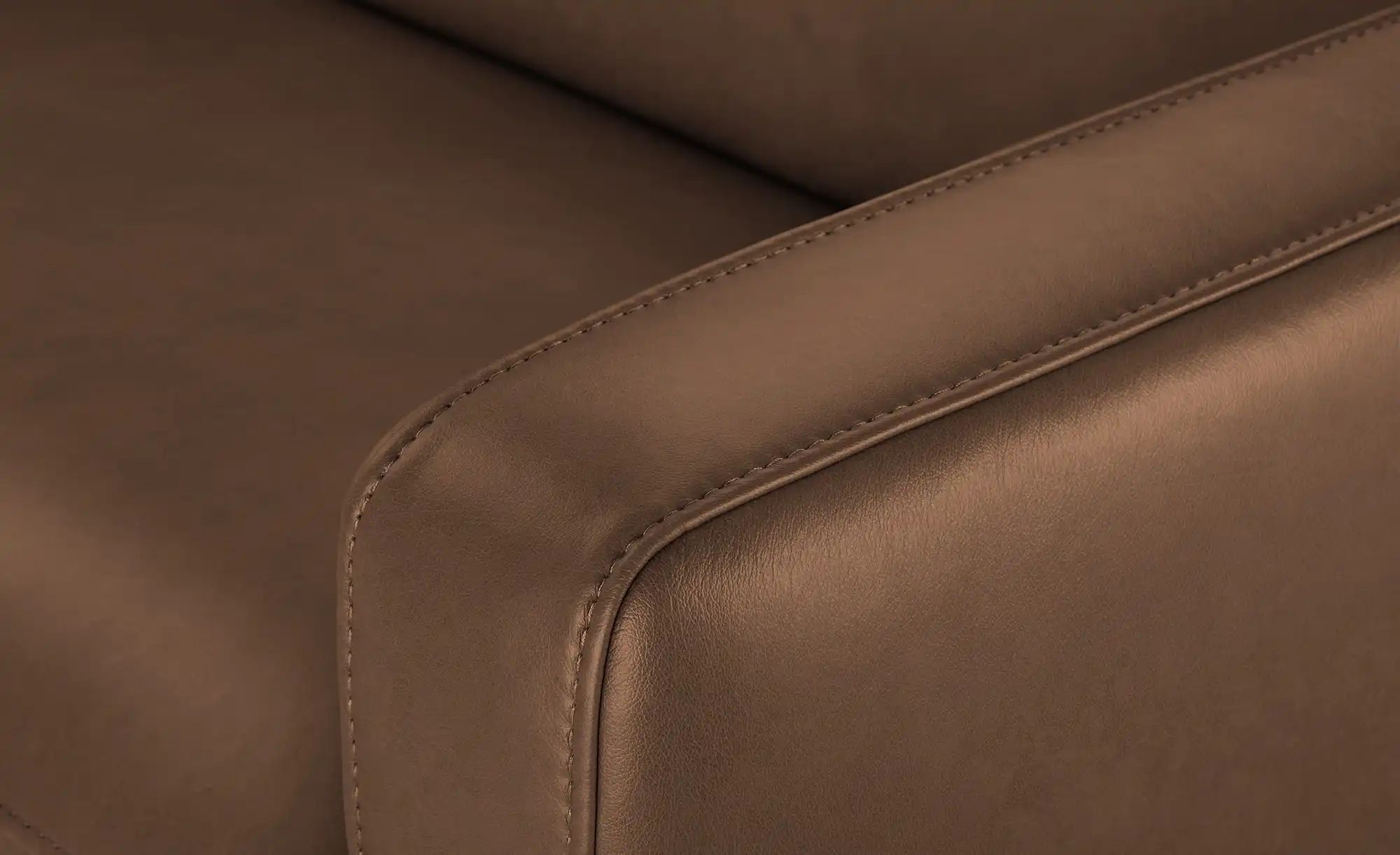 Thumbnail - Hukla Einzelsofa  Jona ¦ braun ¦ Maße (cm): B: 186 H: 88 T: 105.0 Polstermöbel > Sofas > 2-Sitzer - Höffner