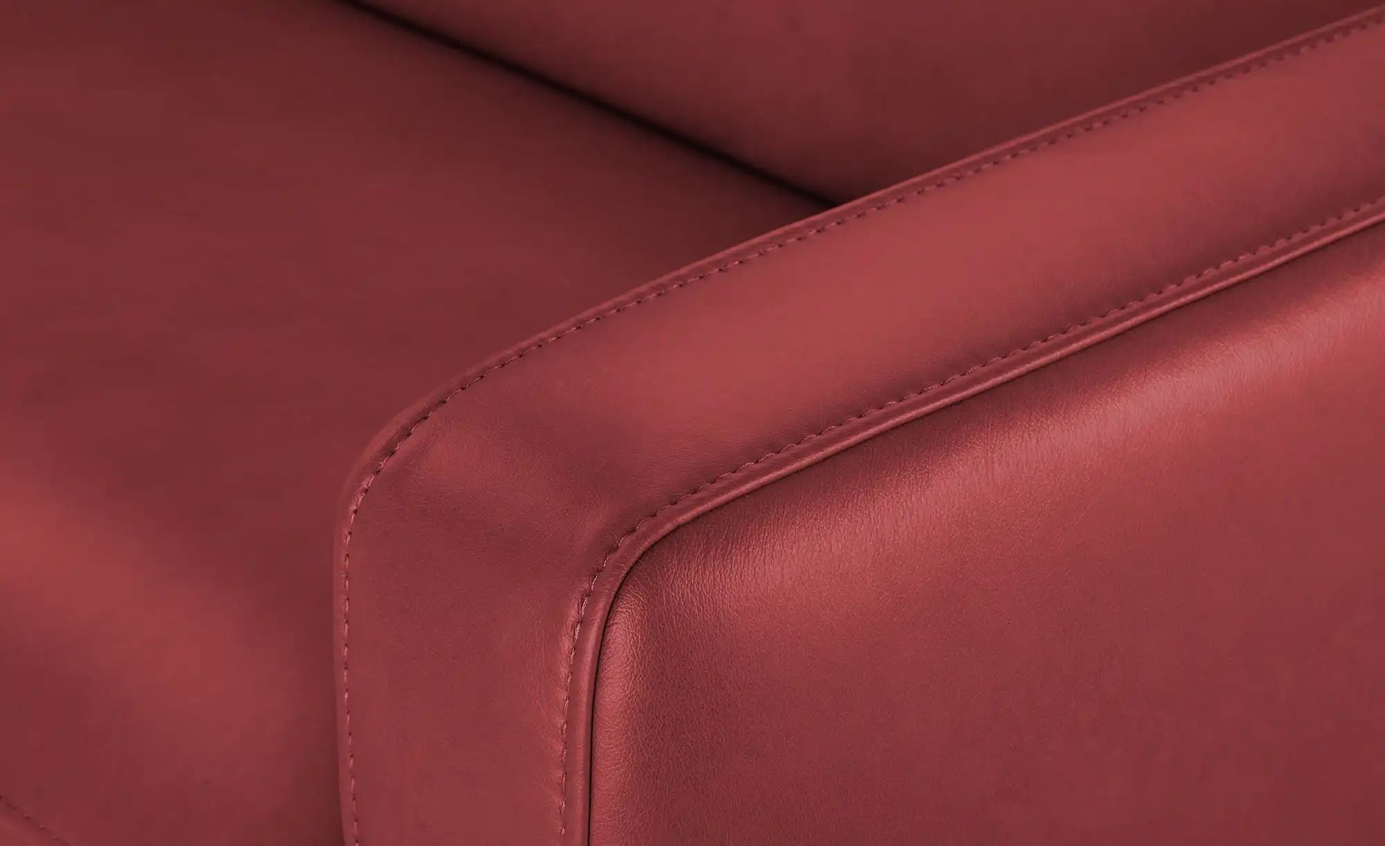 Thumbnail - Hukla Einzelsofa  Jona ¦ rot ¦ Maße (cm): B: 186 H: 88 T: 105.0 Polstermöbel > Sofas > 2-Sitzer - Höffner