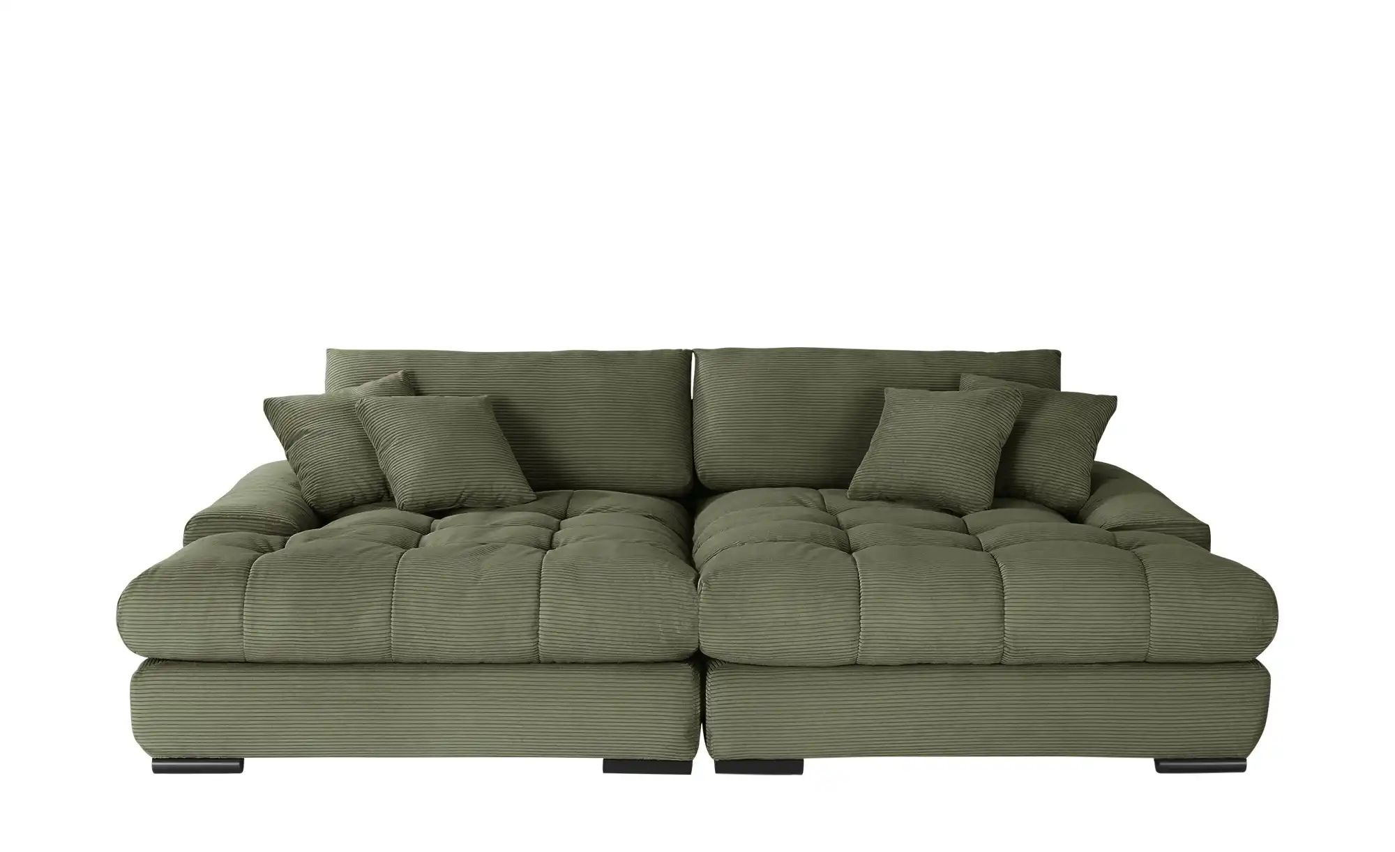 bobb Big Sofa  Hella ¦ grün ¦ Maße (cm): B: 310 H: 96 T: 203 Polstermöbel > günstig online kaufen