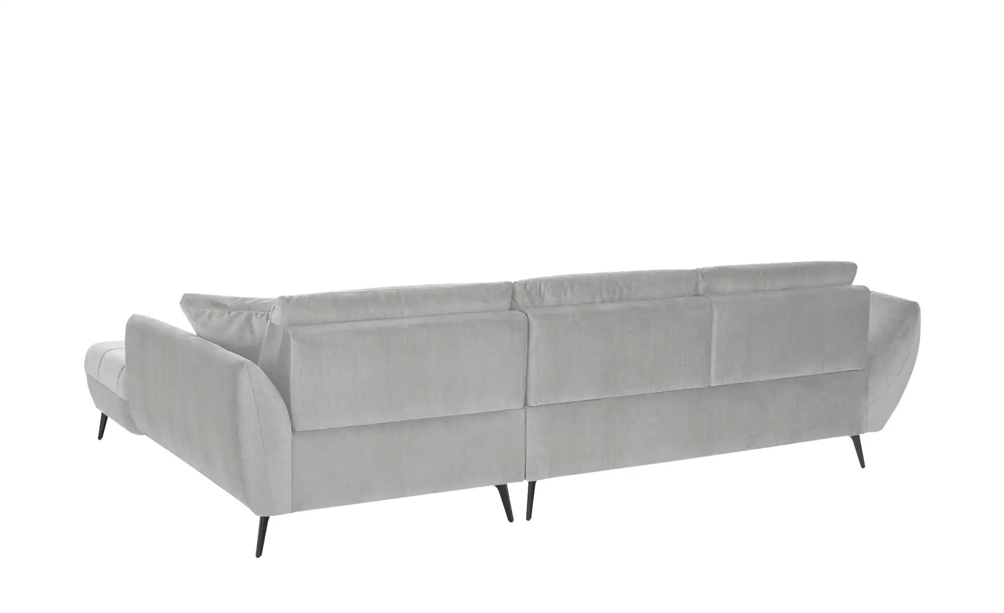 bobb Ecksofa   Carly ¦ silber ¦ Maße (cm): B: 313 H: 90 T: 215 Polstermöbel günstig online kaufen