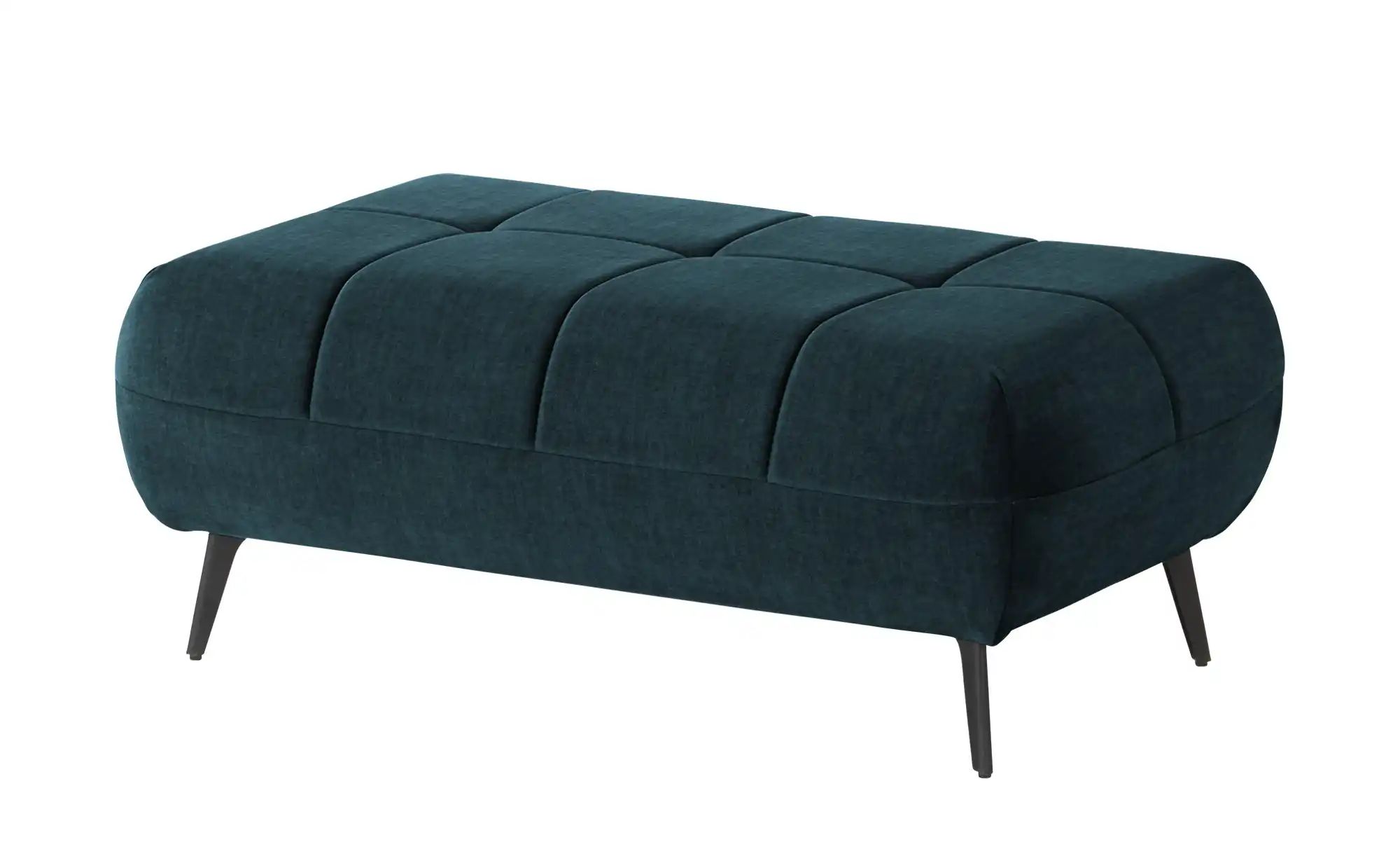 bobb Hocker  Carly ¦ blau ¦ Maße (cm): B: 118 H: 47 T: 73 Polstermöbel > Ho günstig online kaufen