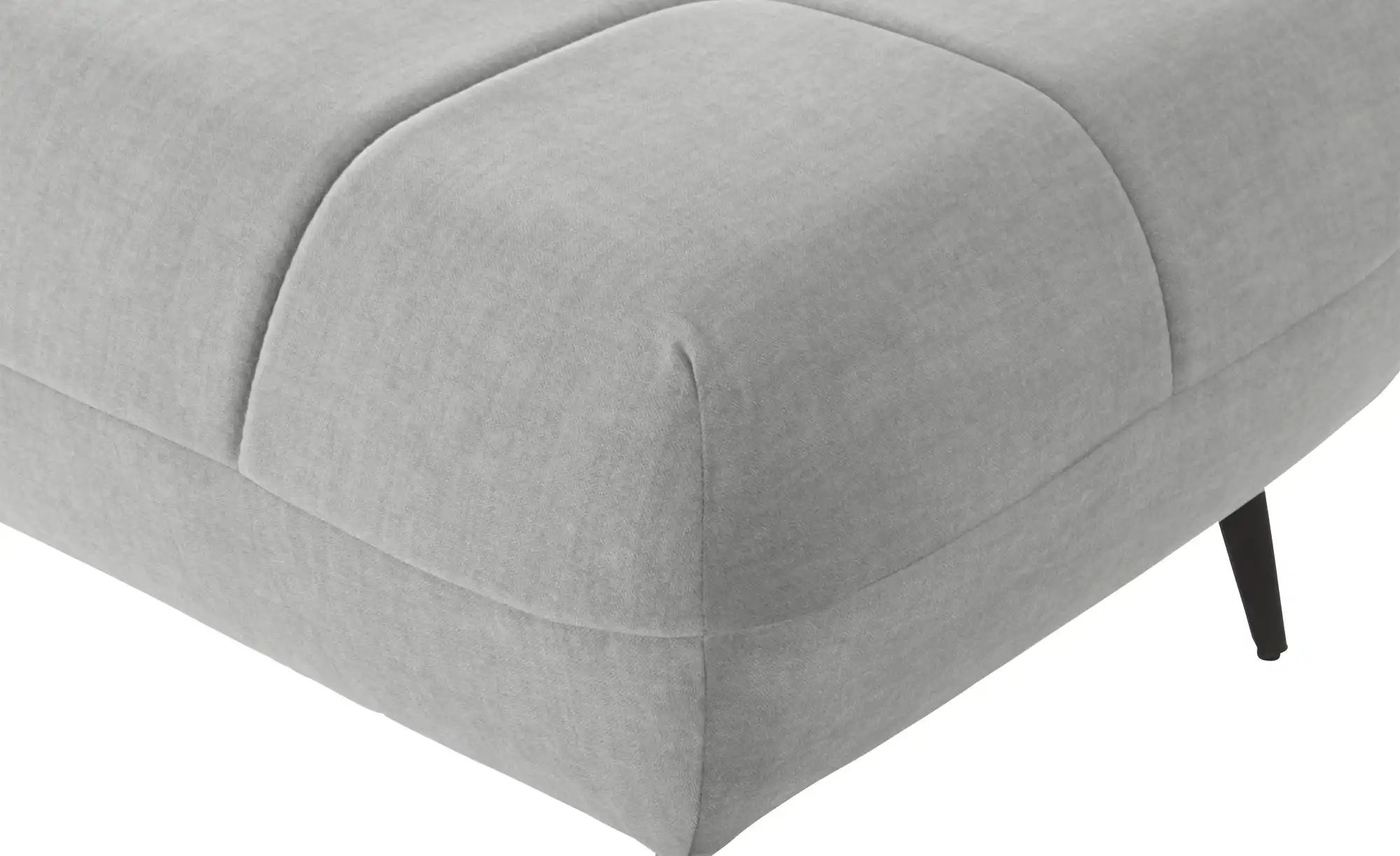 bobb Hocker  Carly ¦ silber ¦ Maße (cm): B: 118 H: 47 T: 73.0 Polstermöbel günstig online kaufen