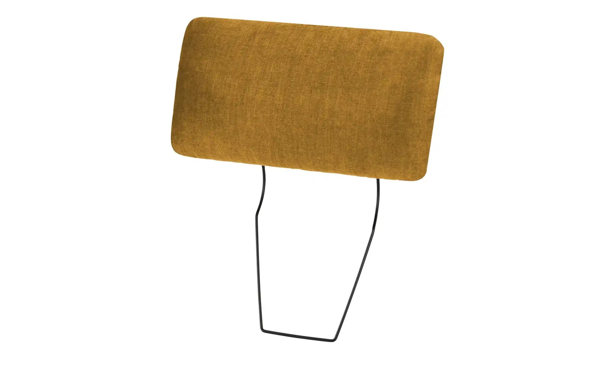 Thumbnail - bobb Kopfstütze Carly ¦ gelb ¦ Maße (cm): B: 55 H: 28 T: 18.0 Polstermöbel > Polsterzubehör - Höffner