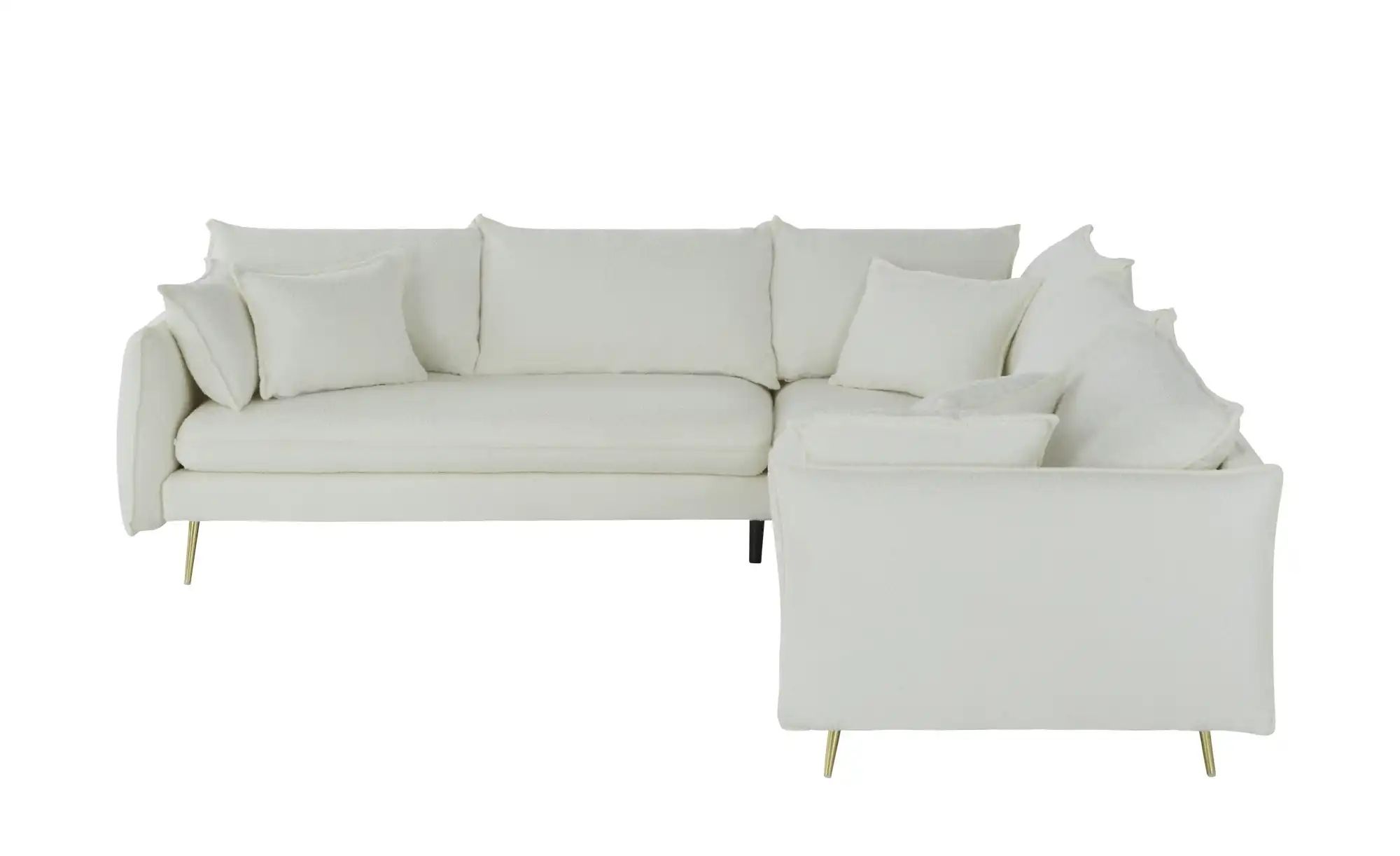 Ecksofa   Edesia Corner ¦ weiß ¦ Maße (cm): B: 255 H: 80 T: 255 Polstermöbe günstig online kaufen