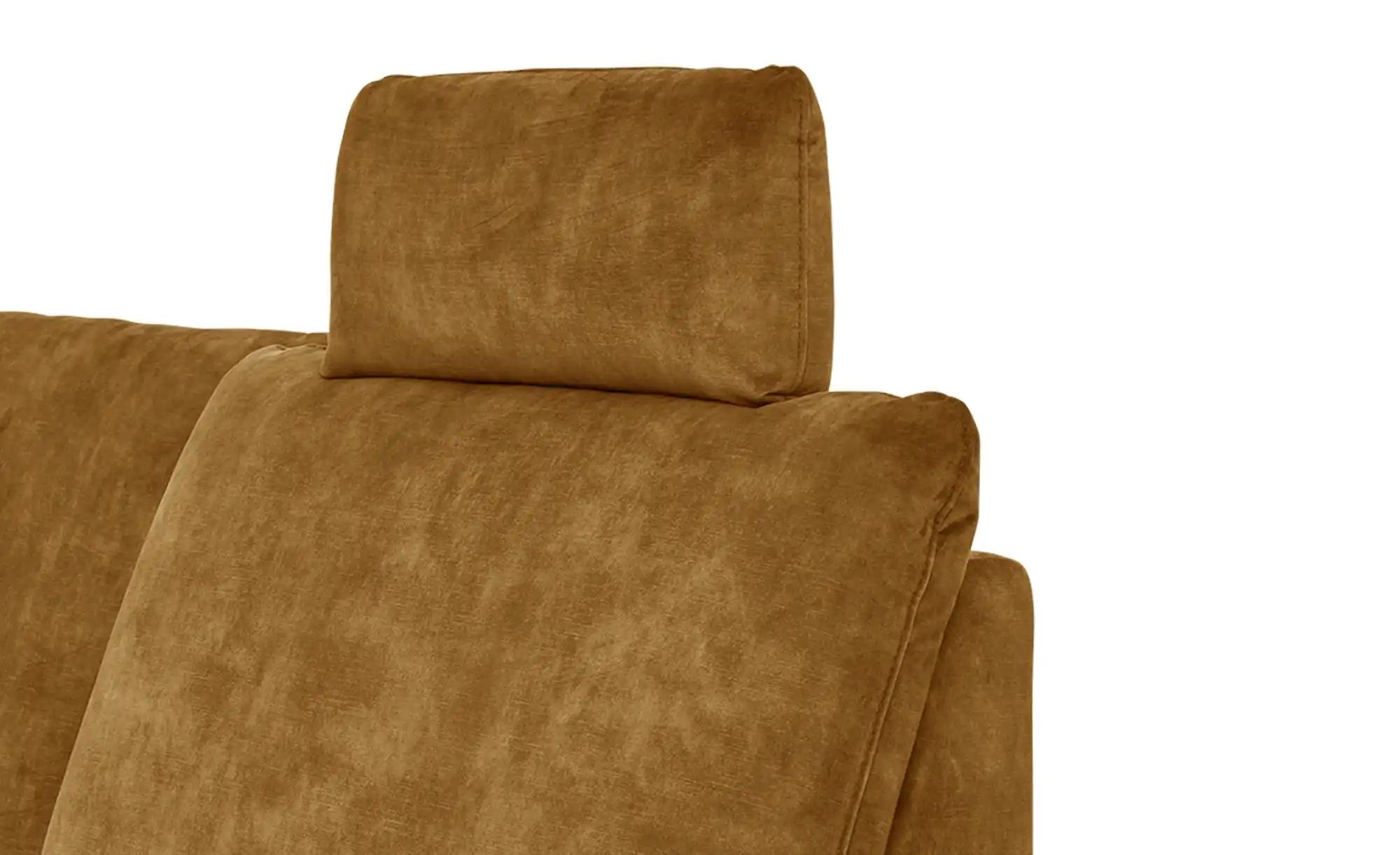 meinSofa Wohnlandschaft aus Mikrofaser Grace ¦ gold ¦ Maße (cm): B: 332 H: günstig online kaufen