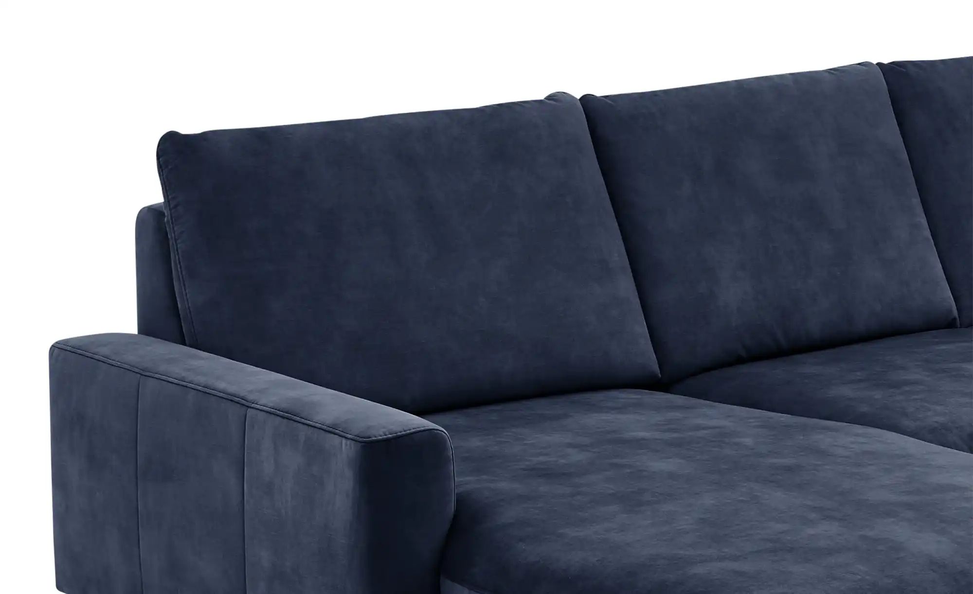 Thumbnail - meinSofa Wohnlandschaft aus Mikrofaser Grace ¦ blau ¦ Maße (cm): B: 337 H: 89 T: 220.0 Polstermöbel > Sofas > Wohnlandsc...